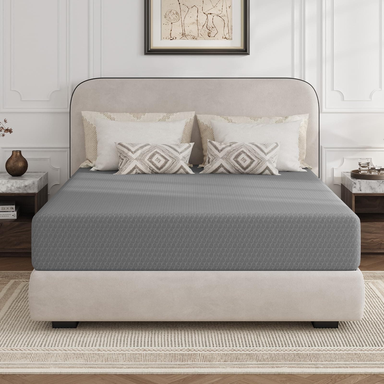Novilla Full Size Mattress in a Box, 10 Inch Gel Memory Foam Mattress