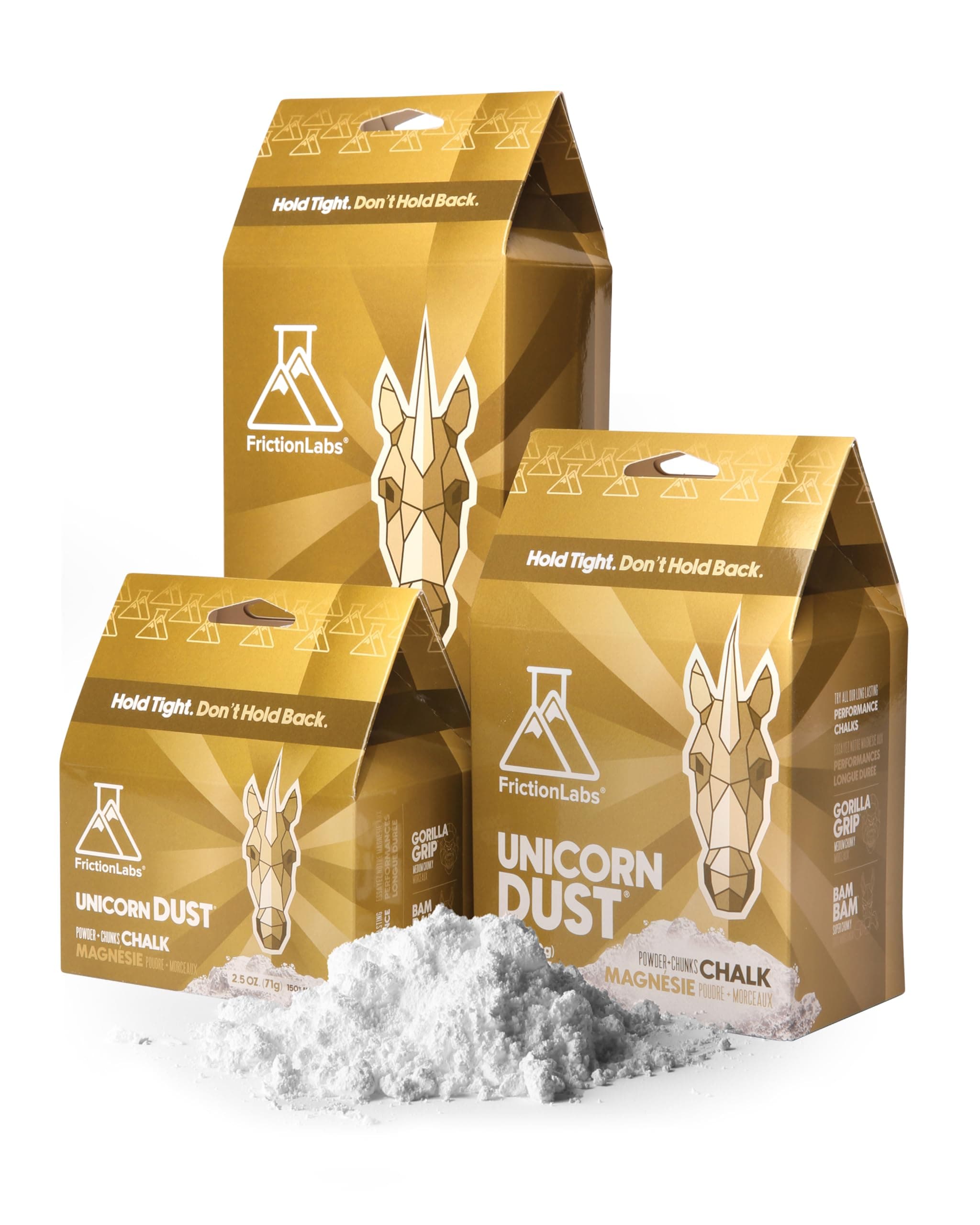 Friction Labs Unicorn Dust Loose Climbing Chalk, Fine Texture