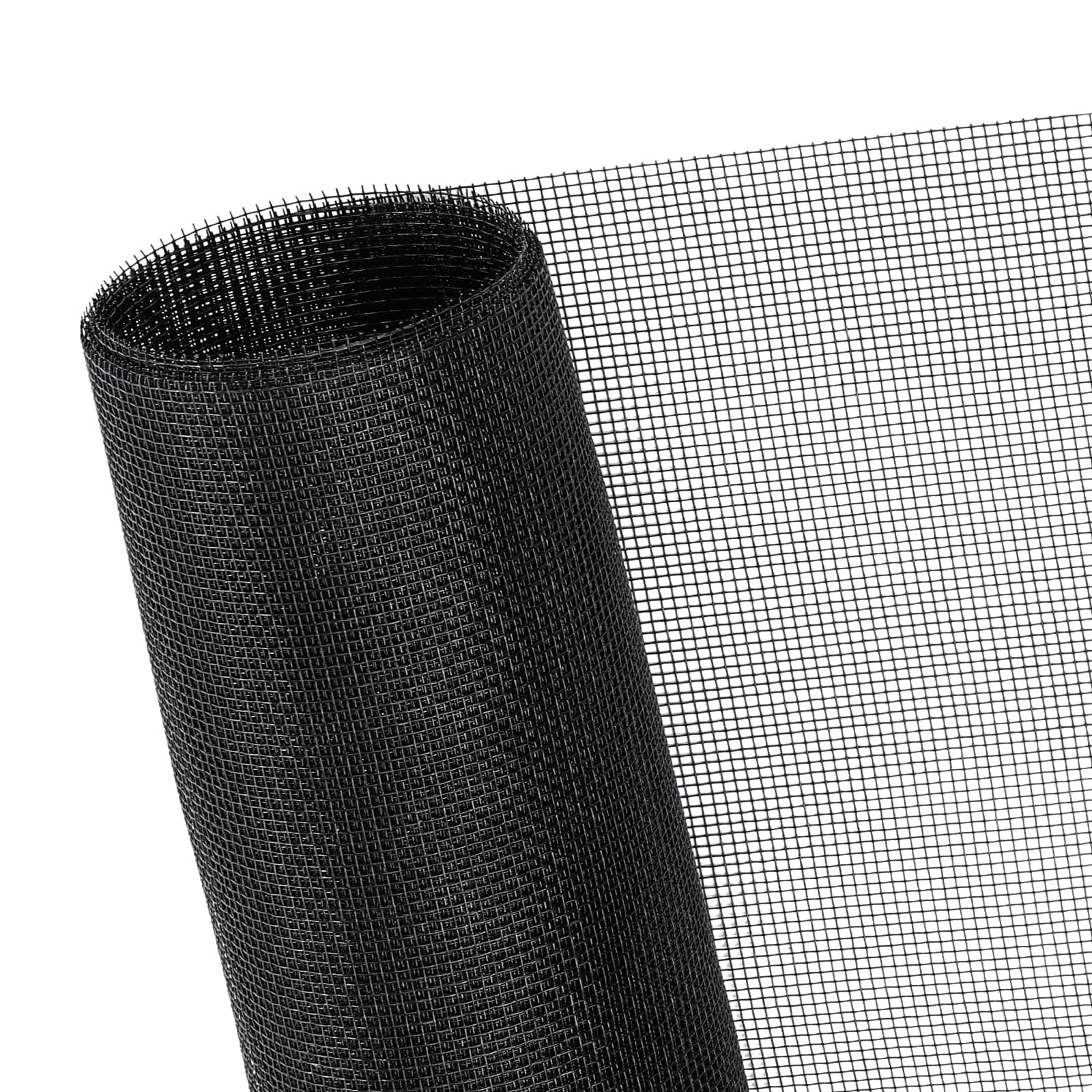 59"x79" Window Screen Mesh, Fiberglass Window Screen, Screen Door Mesh, Windows Screens and Screen Door Replacement, Patio Screen Mesh- Black
