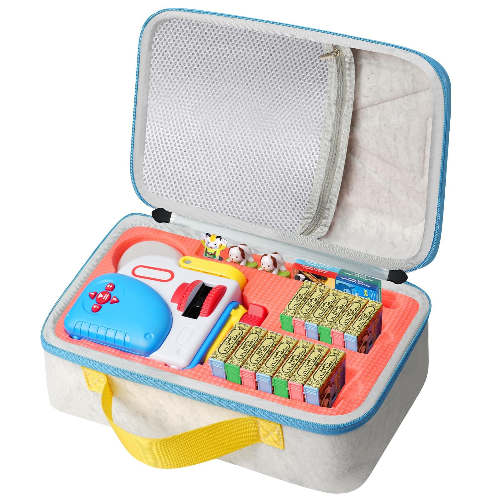 sarlar Detachable Bag Compatible with Little Tikes Story Dream Machine Books Starter Set，Kids Toys Storage Case for Little Tikes for Storybook, Audio Play, Character,with Handle and Shoulder Strap