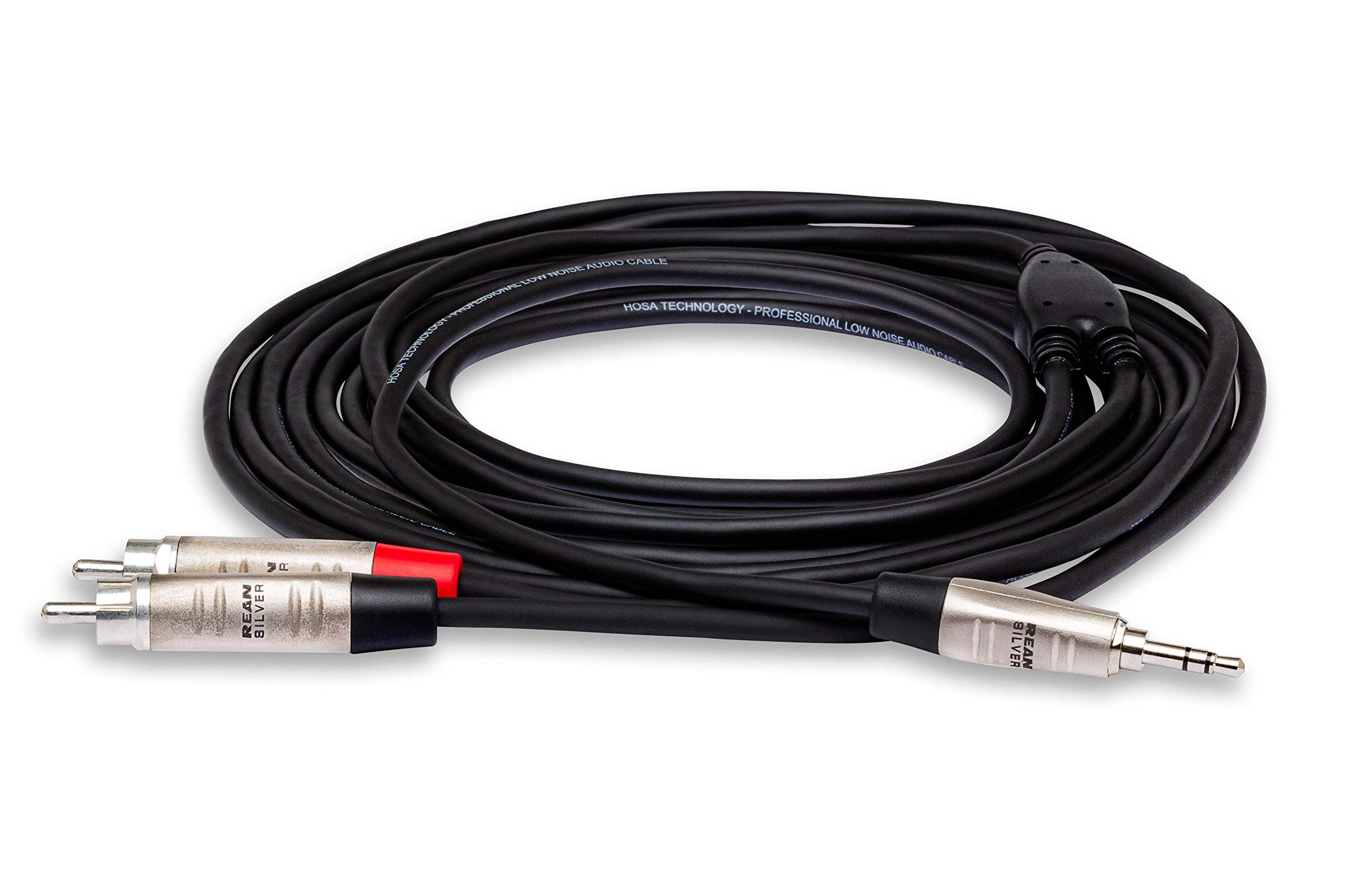 Hosa HMR-006Y 3-Feet Pro Y Cable 3.5mm TRS to RCA