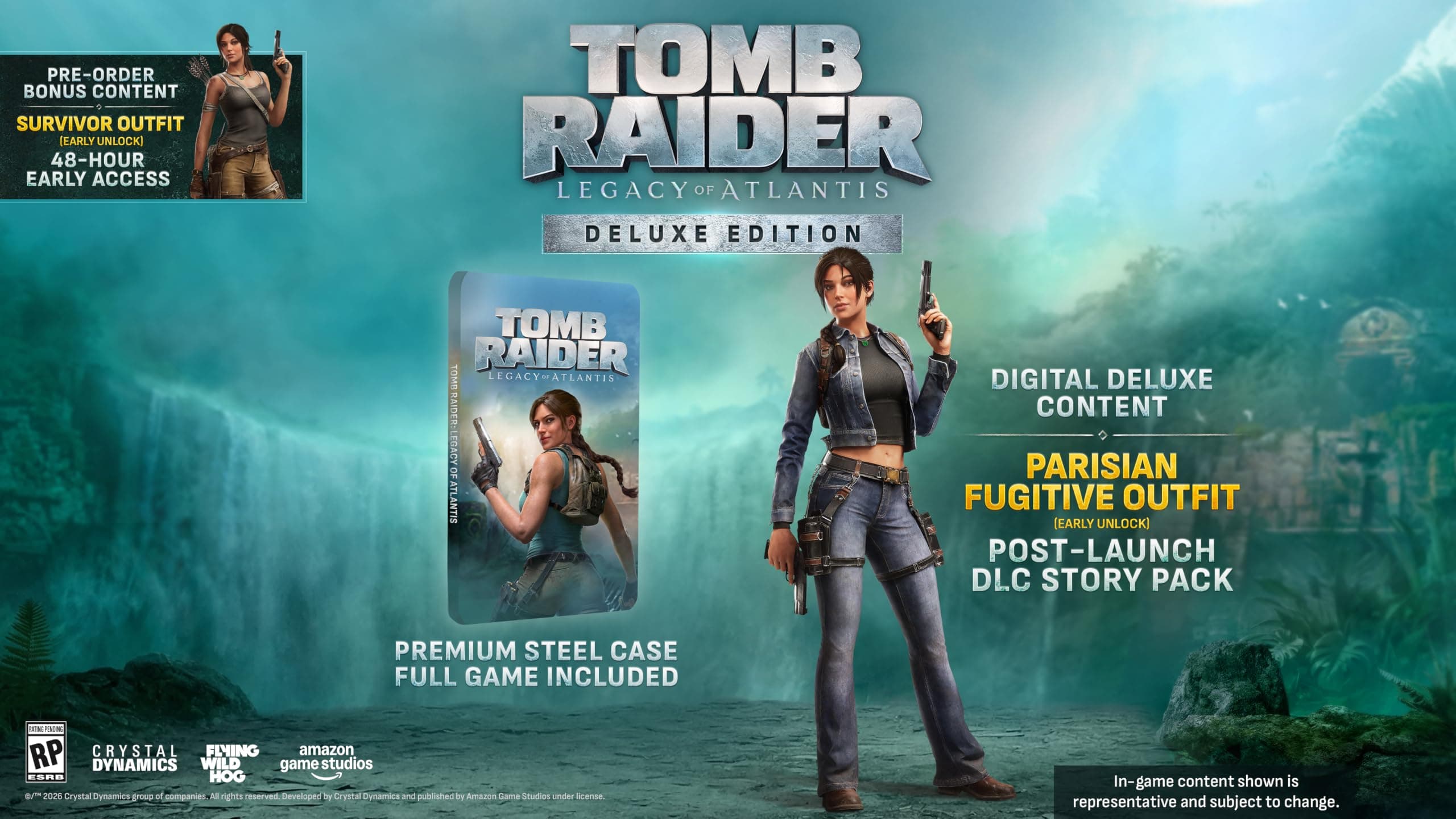Tomb Raider Legacy Of Atlantis (Deluxe Edition) - Nintendo Switch 2