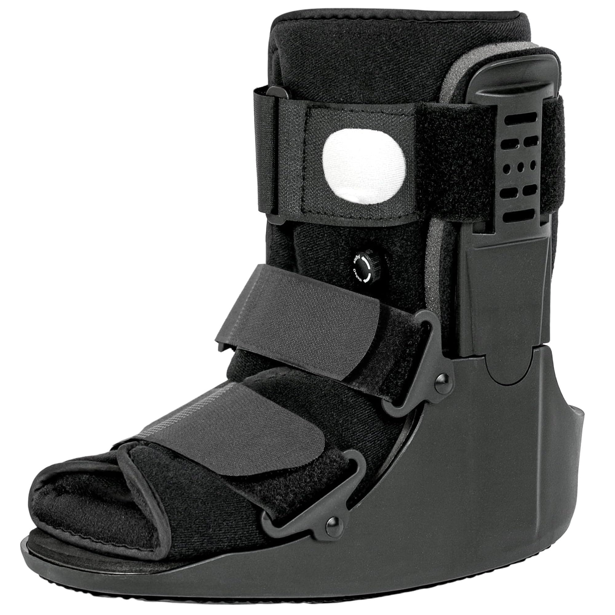 LAFUYSO Air Walking Boot - Short Cam Walker Medical Foot Brace for Fractures, Sprains & Post-Surgery Recovery | Fits Left or Right Foot