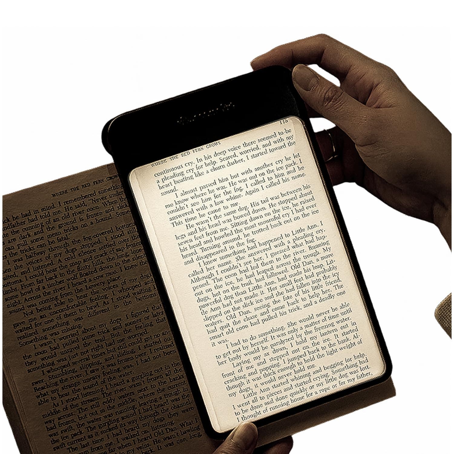 AwesomePré Book Light, LED Reading Light, USB Rechargeable, Warm and Cool Tone Selectable, Cordless, Convenient to Carry, Book Light (Cool LED)