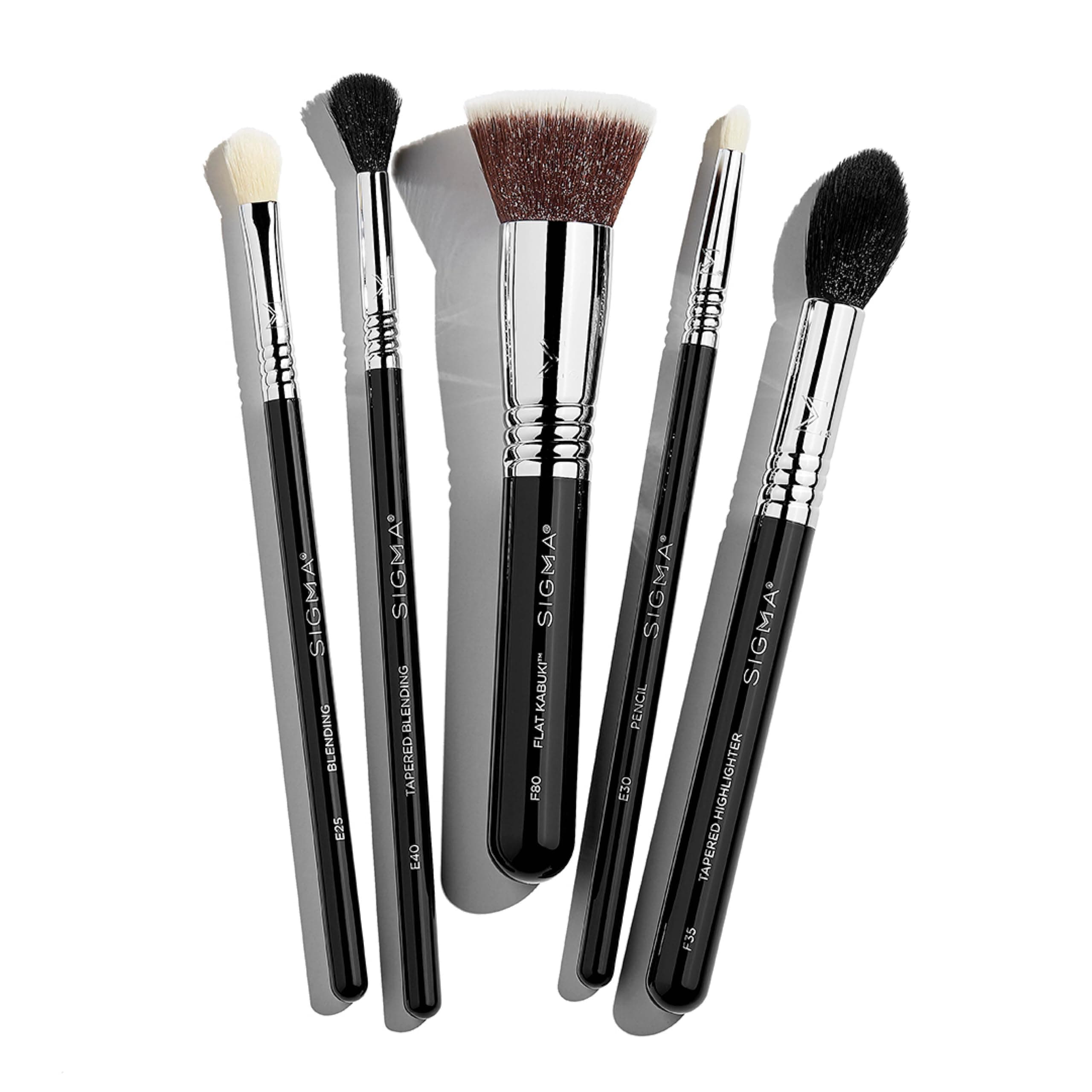 SIGMA Beauty Most Wanted Brush Set Brush Women 5 Pc Set