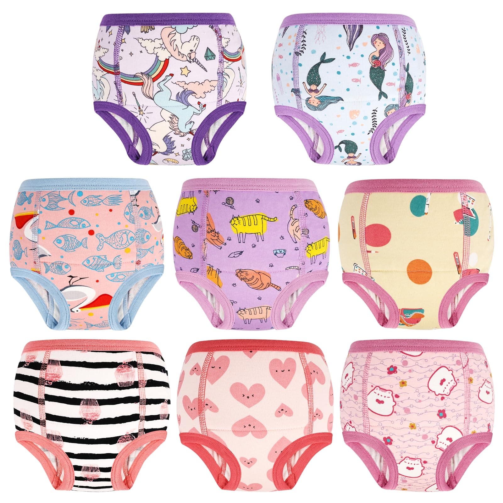 MOEMOE BABY Toddler Training Underwear Cotton Potty Training Pants