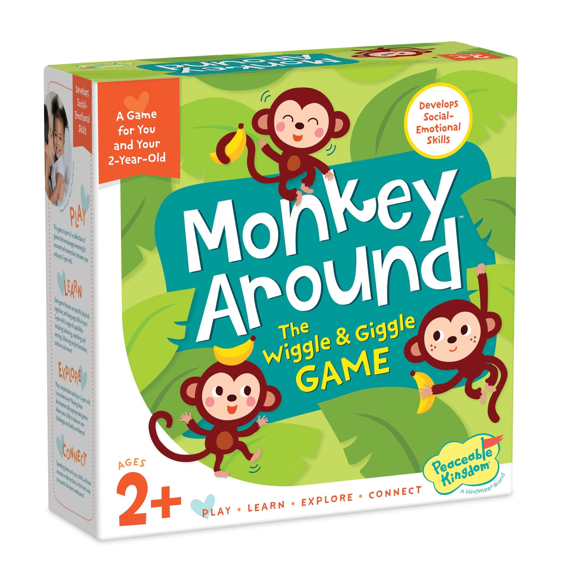 Peaceable Kingdom - Monkey Around, The Wiggle & Giggle Game
