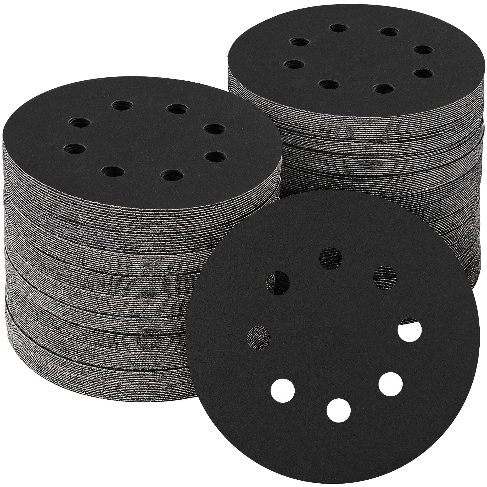 POTUINOM 100PCS 5 Inch Sanding Discs 240 Grit Random Orbit Sander Sandpaper