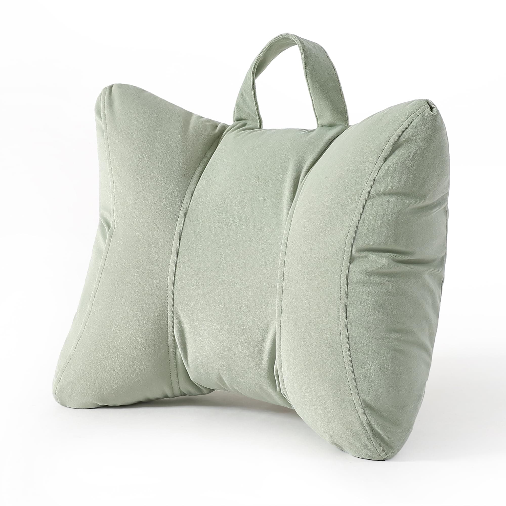 Ailuteie Lumbar Support Pillow for Office Chair and Car Seat, Celadon Green