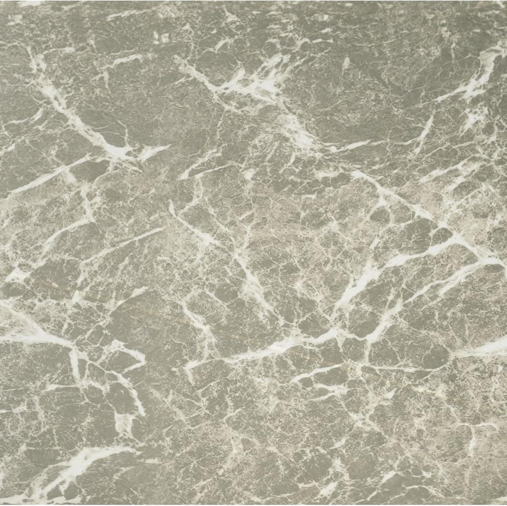 Nexus Self Adhesive 12-Inch Vinyl Floor Tiles, 20 Tiles - 12" x 12", Grey Marble - Peel & Stick, DIY Flooring for Kitchen, Dining Room, Bedrooms & Bathrooms by Achim Home Decor