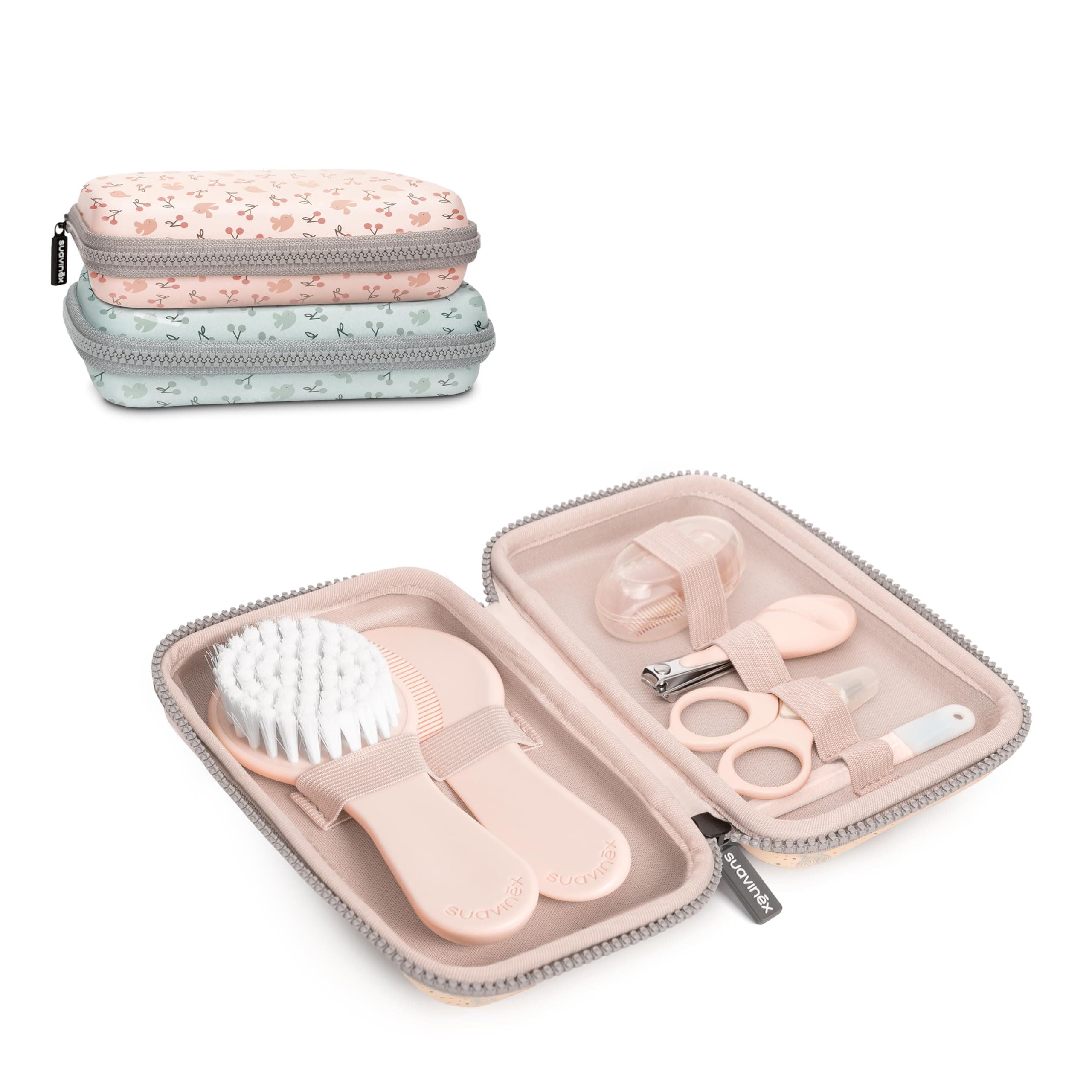 Suavinex Unisex Baby Tigers, Pink, Ensemble de 6 pièces