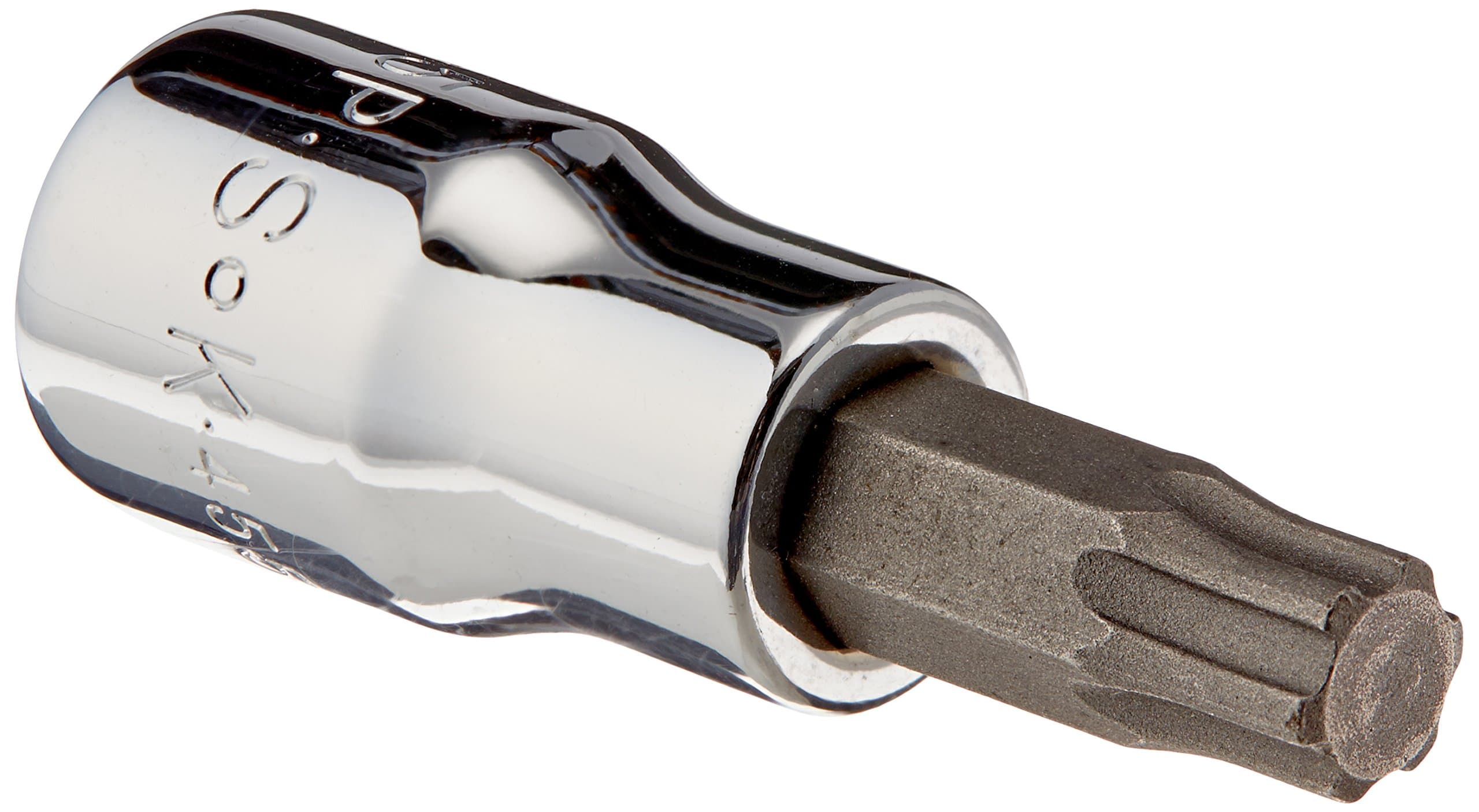 SK Hand Tool 45571 Torx Plus T45 Drive Bit Socket, 3/8-Inch, Chrome