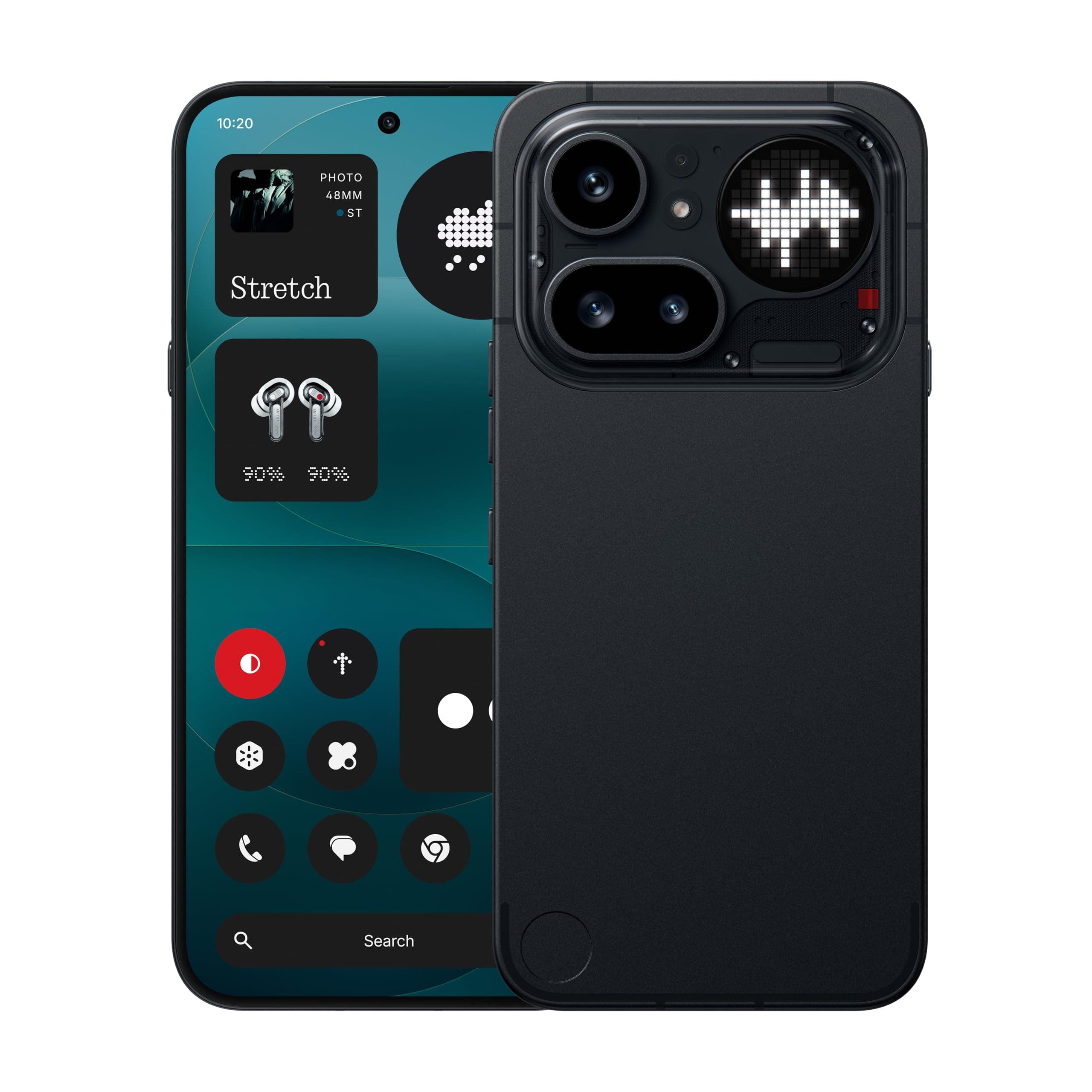 Nothing Phone (4a) Pro Cell Phone 2026 New, Unlocked Android 16 Smartphone, Triple-Lens Camera, AI Photo Edits, 6.83" 144Hz AMOLED Display, 5080mAh Battery, Dual-SIM Glyph Matrix (Black, 8+128GB)