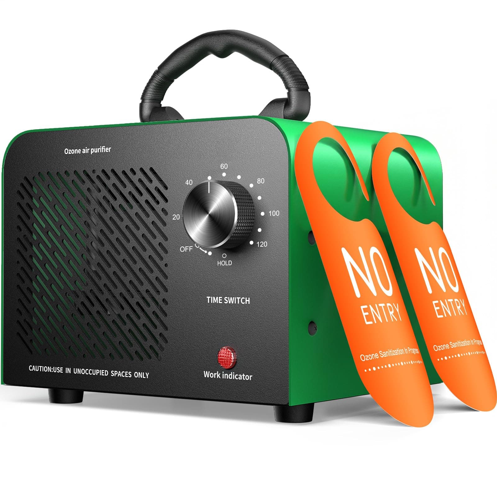 Hadlook Ozone Generator, 48,000mg/h High Capacity O3 Ozone Machine, Green