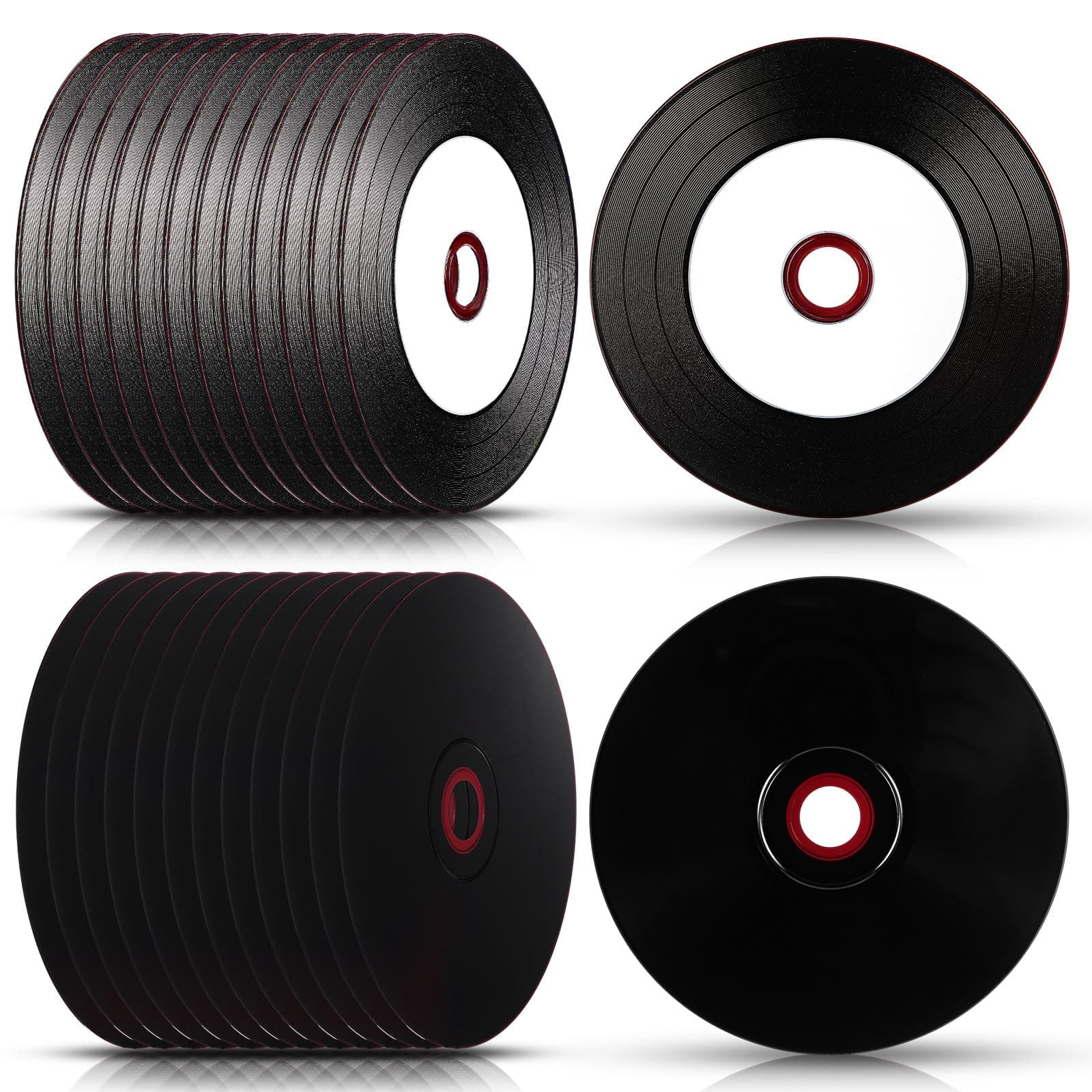 Singhoow 50 Pcs Cd-r Blank Discs 700mb 80min 52x Printable