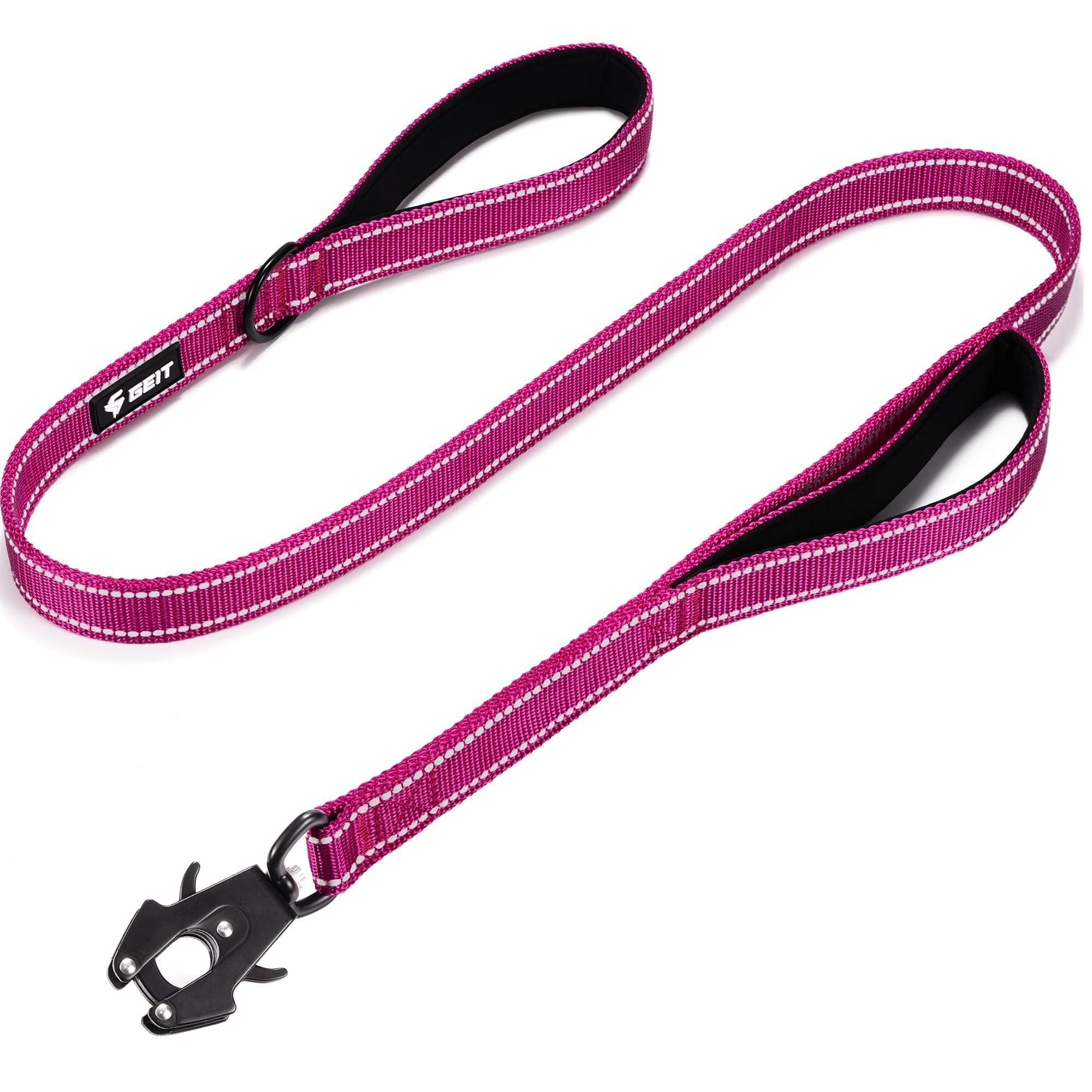 GEIT 2 Padded Handles Heavy Duty Dog Leash for Small Medium and Large Dogs