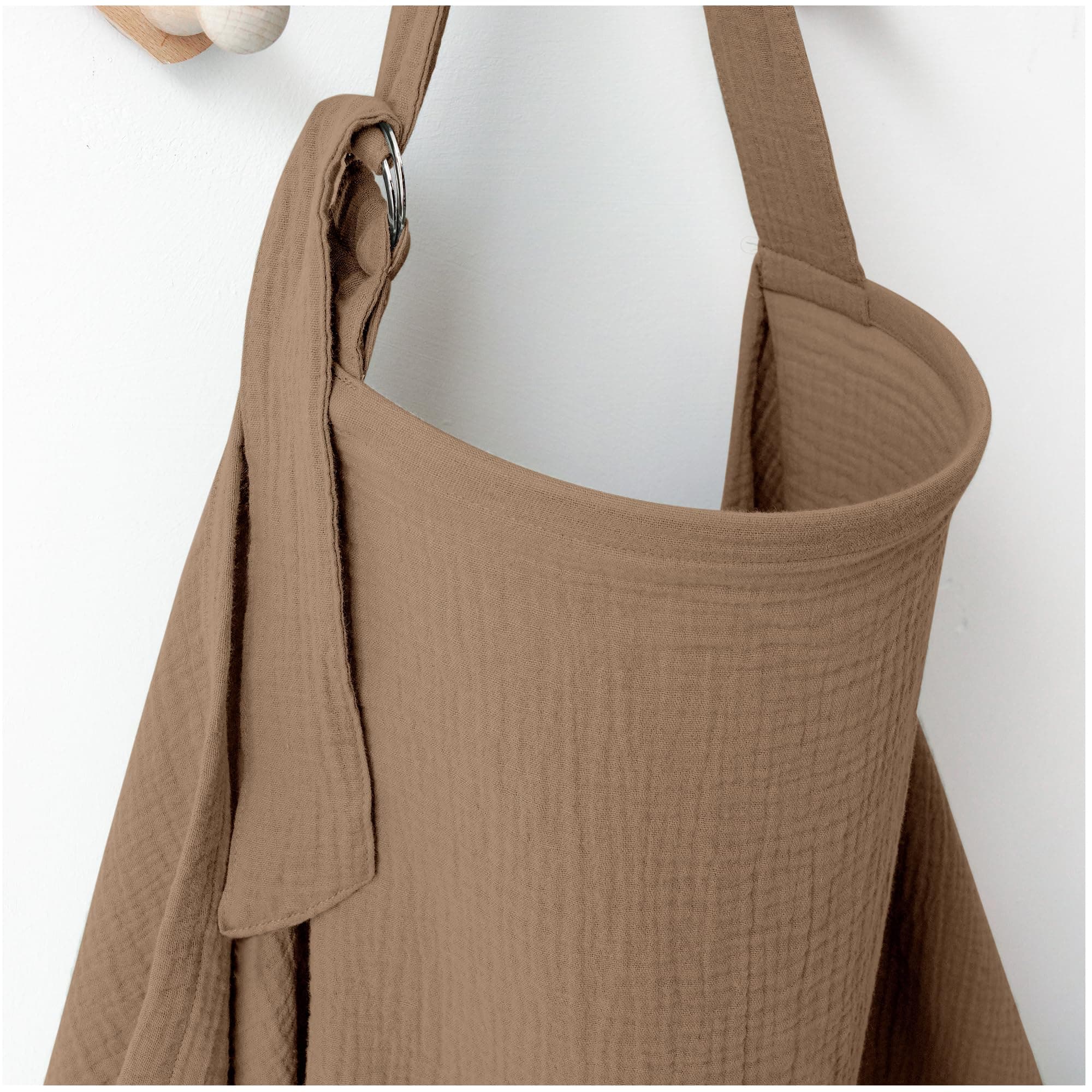 MairMore 100% Muslin Cotton Nursing Cover with Arch Neckline for Women