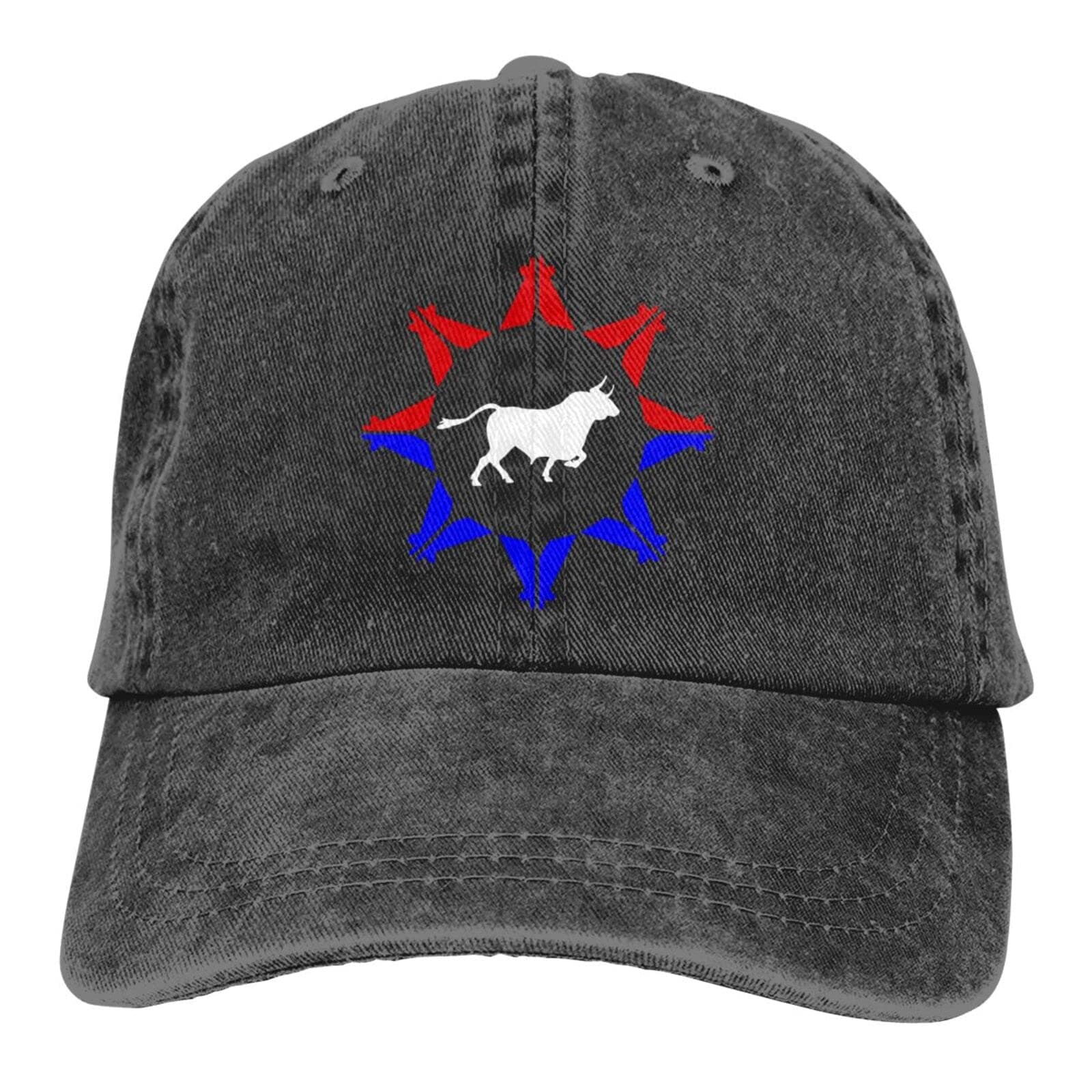 Oglala Lakota Sioux Unisex Double Buckle Adjustable Cowboy Personality Retro Cowboy Hat Vintage Adjustable Hip Hop Baseball Caps Trucker Hat