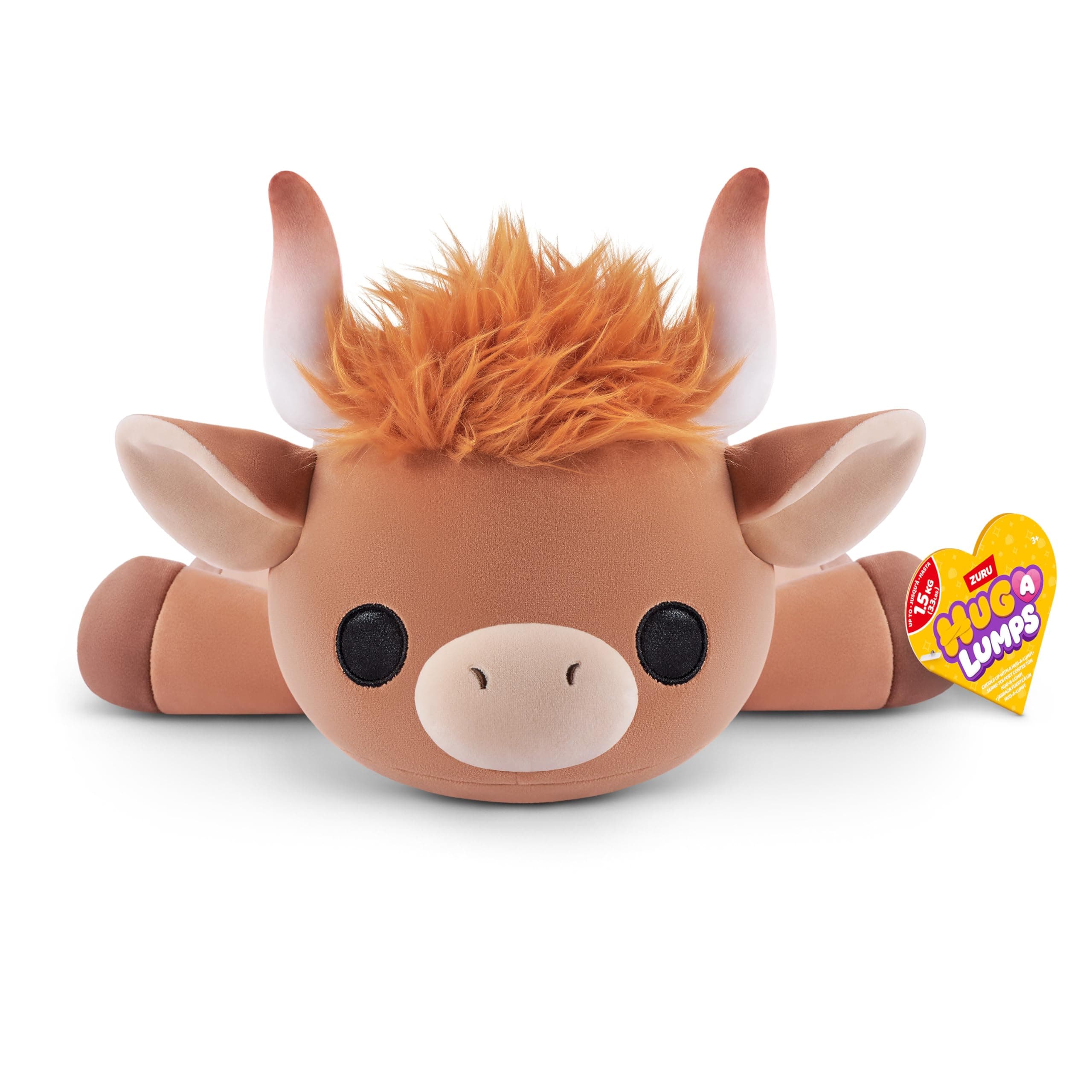 Hug-A-Lumps, Series 2, Medium, Plush, (High Land Cow, Holly)