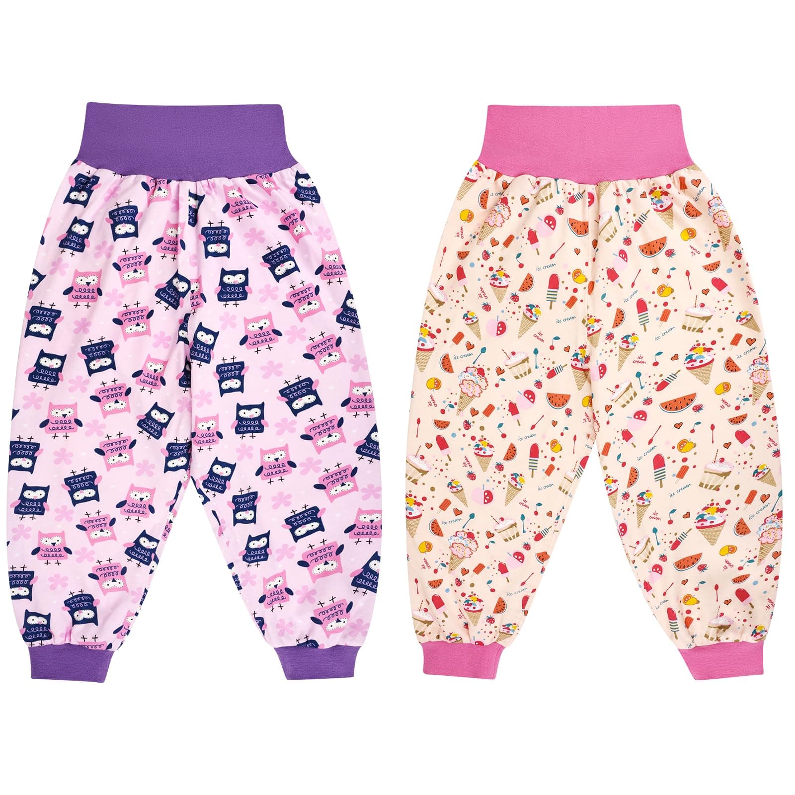 MOEMOE BABY Potty Training Pants Waterproof Diaper Pants, High Waist