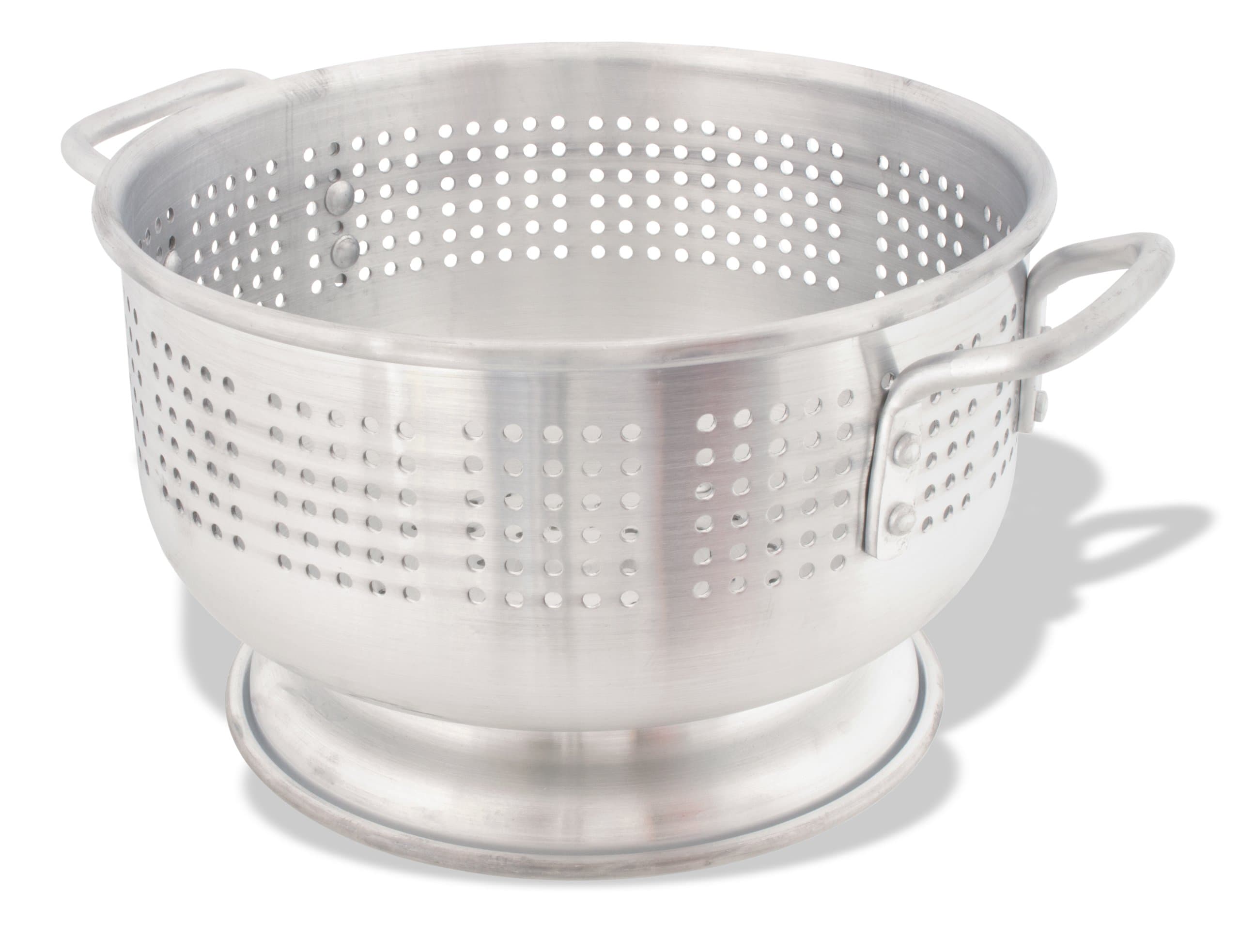 Crestware ACOL12M 12-Quart Weight Aluminum Colander, Medium
