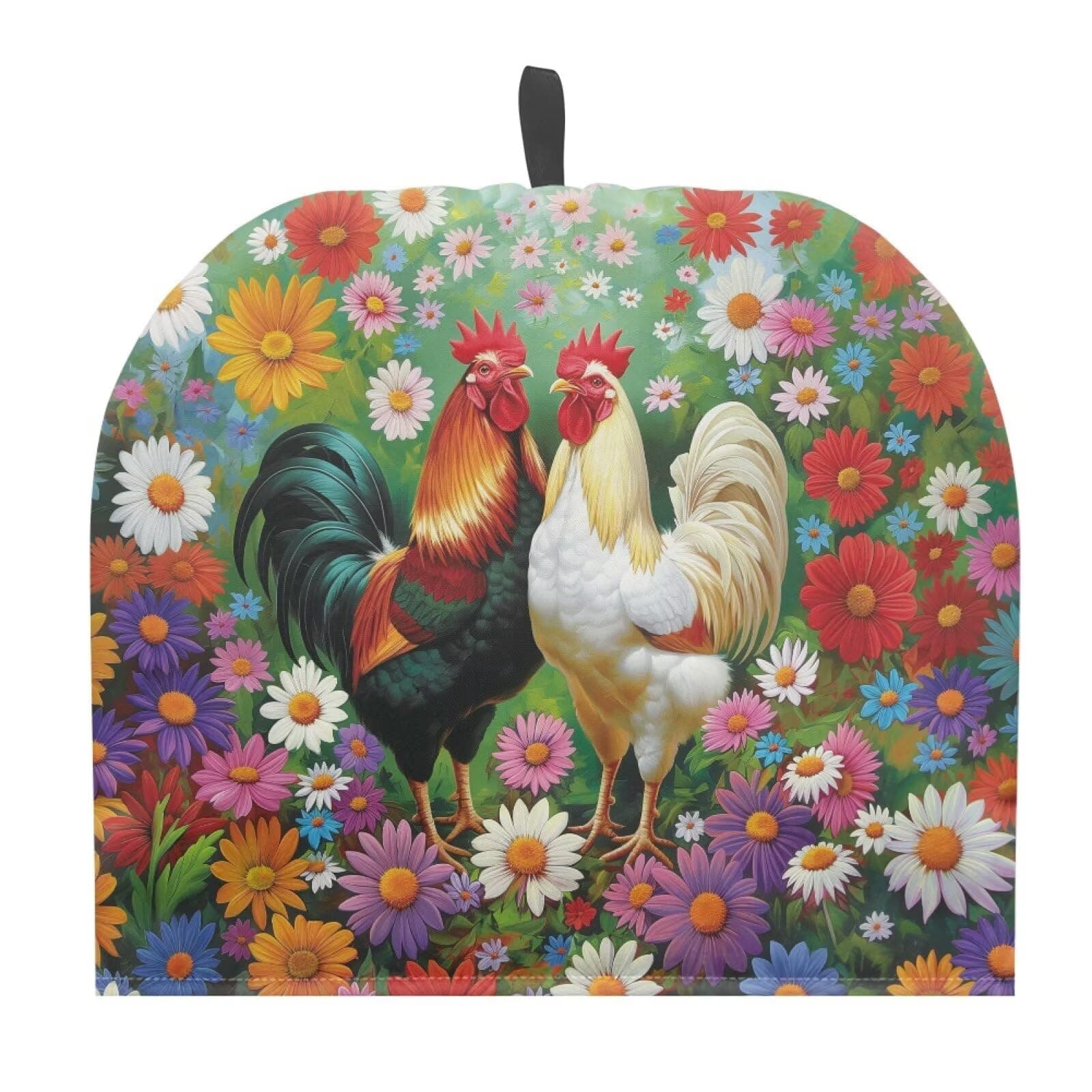 UOQFHHM Daisy & Hen Print Tea Cozy for Teapot Breakfast Insulated Tea Pot Lightweight Teapot Cozy Kettle Cover Dust Cover Table Decorative Accessories