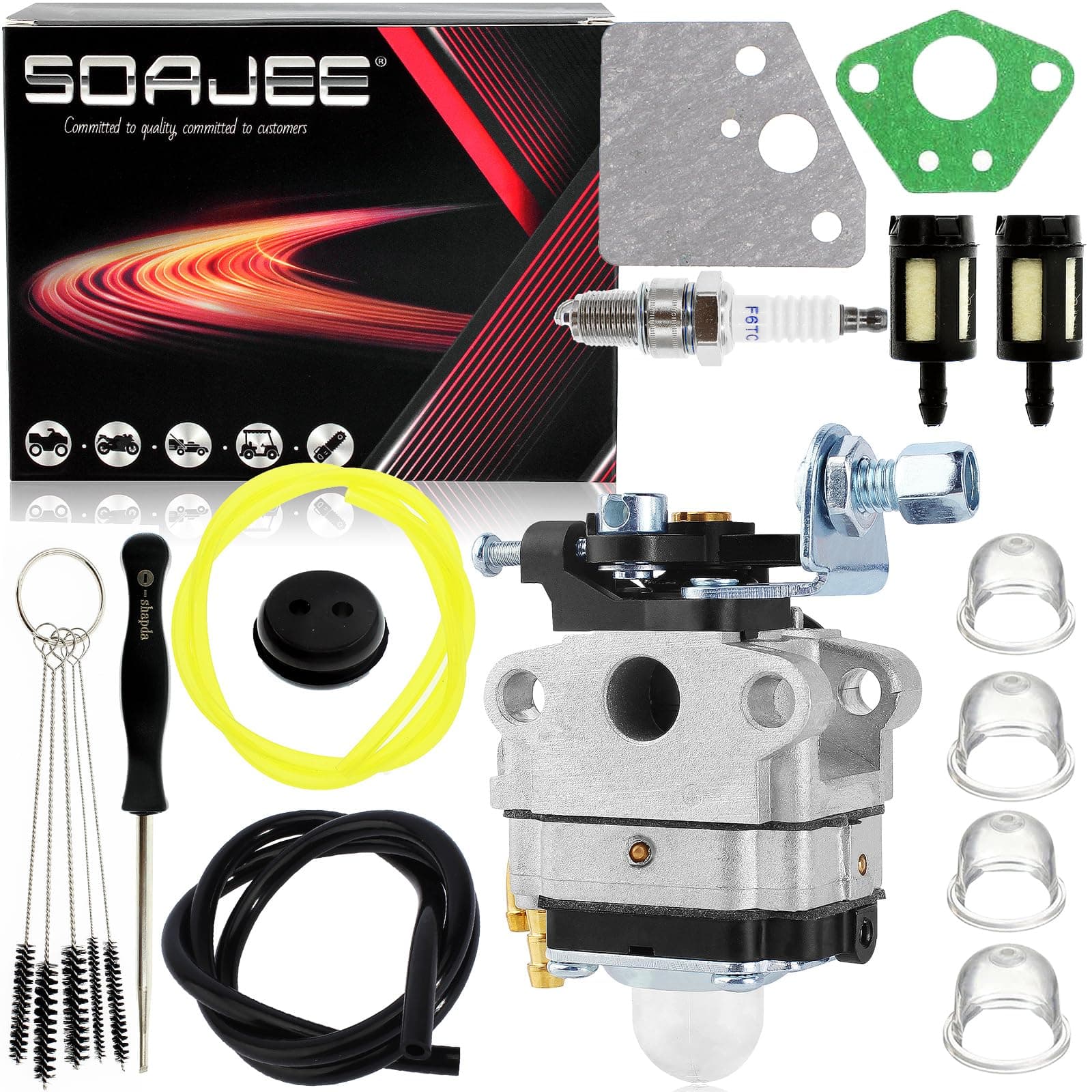 SOAJEE Carburetor for WYL-19-1 WYL19A WYL-23-1 WYL-26-1 WYL-55-1 WYL-56 WYL-68 WYL-70A WYL-80-1 WYL-84A WYL-96 WYL-99 WYL-113-1 WYL-115-1 WYL-126-1 WYL-127-1 WYL-127A WYL-161-1 WYL-169-1 WYL-170 Carb