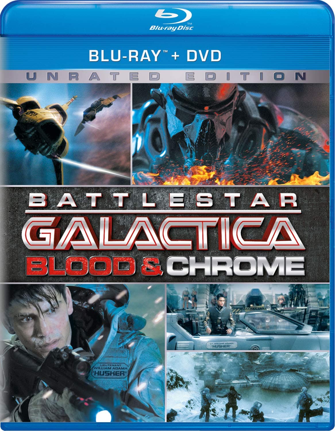 Battlestar Galactica: Blood & Chrome - Unrated Edition [Blu-ray]