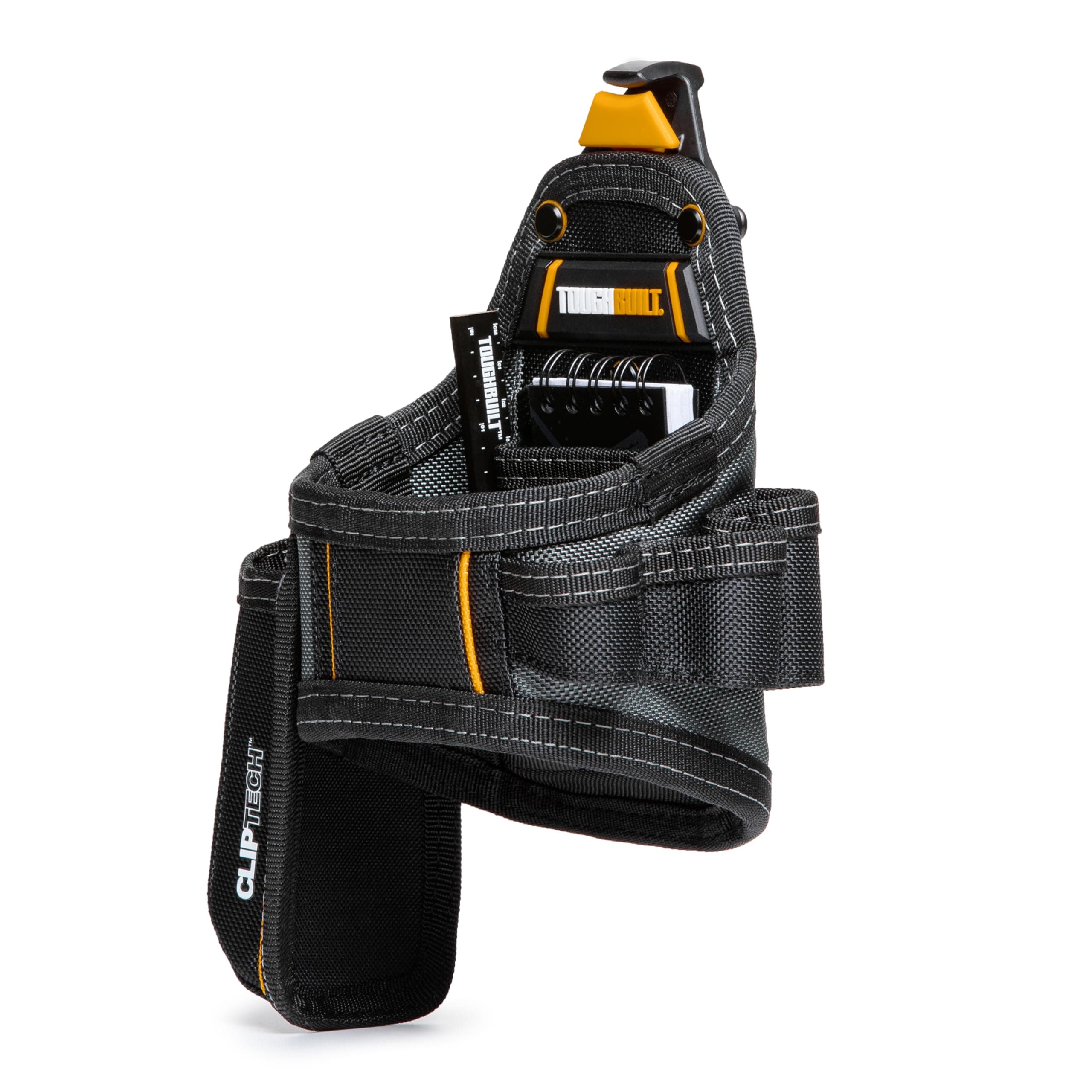 ToughBuilt ClipTech - Utility Pouch, Tape & Knife, Notebook & Pencil