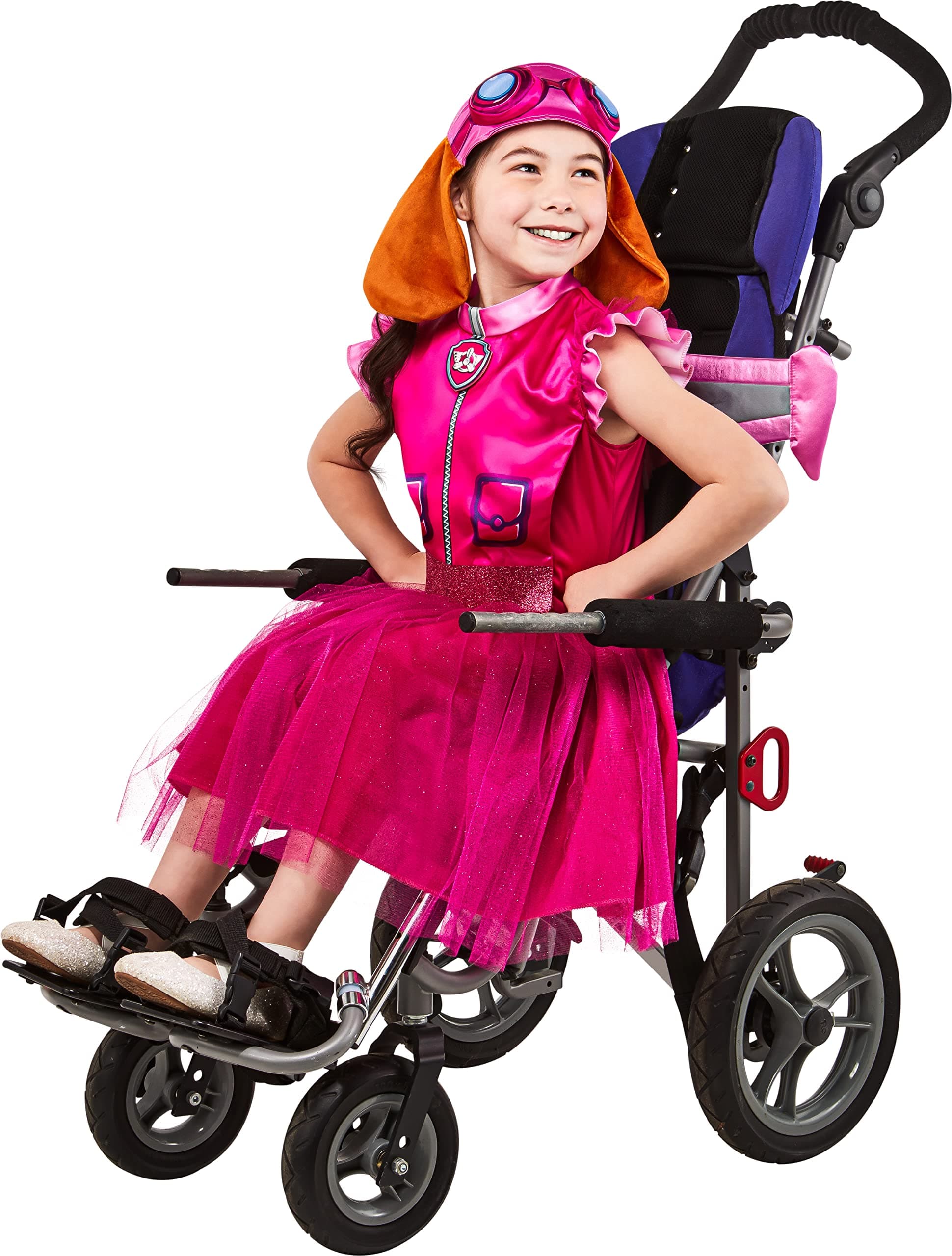 Rubies Child's Paw Patrol Skye Adaptive Costume, As Shown, 4T