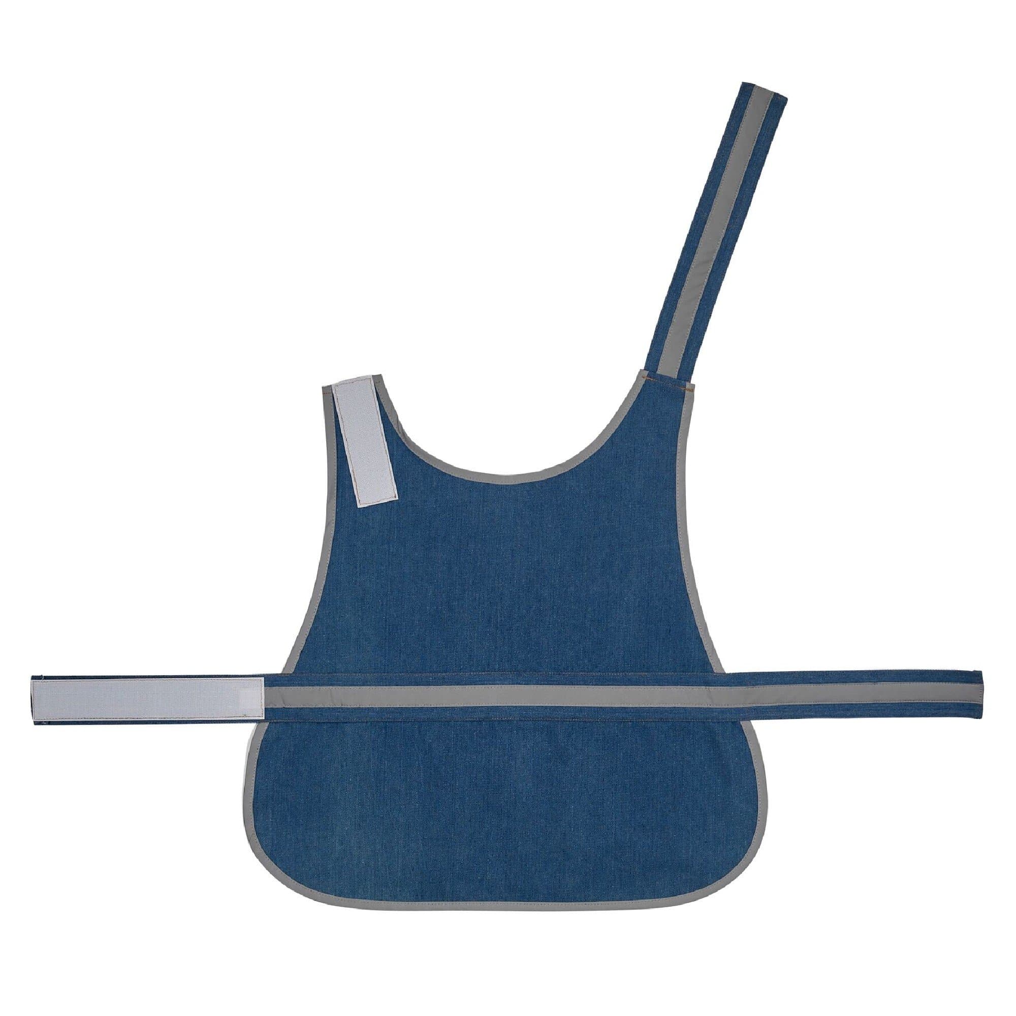 Yoko Hi-Vis Dogs Vest (L) (Denim)