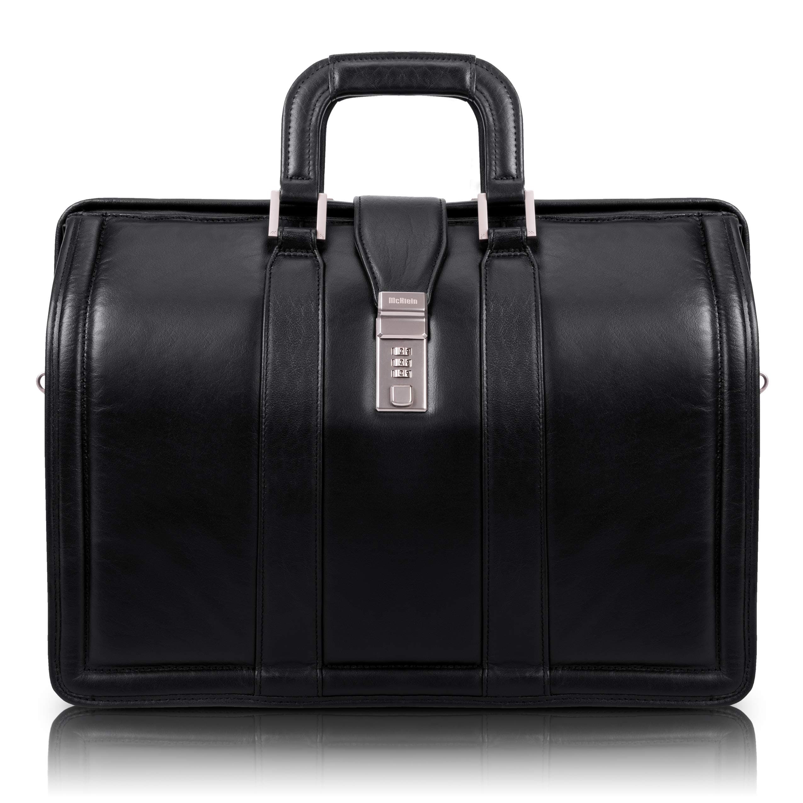McKleinUSA 83345 Morgan 17 Litigator Laptop Brief, Black