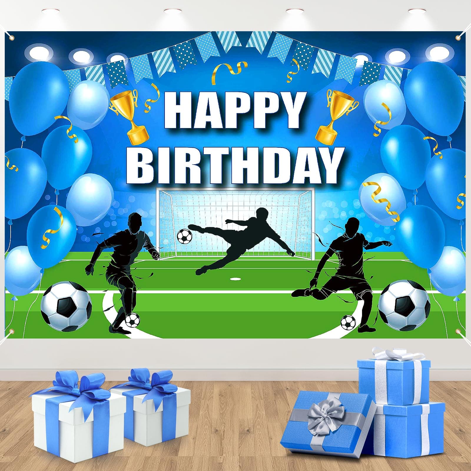 Soccer Birthday Party Decorations for Boys Men
