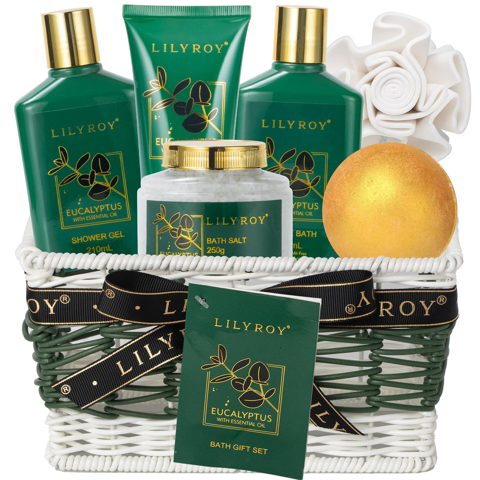 Mothers Day Gifts for Women - Pampering Bath and Body Gift Basket Set for Women and Men, Gift Set | Christmas, Birthday, Fathers Day, Valentines Day Gifts for Her, Perfect Gift Set for Mom and Dad