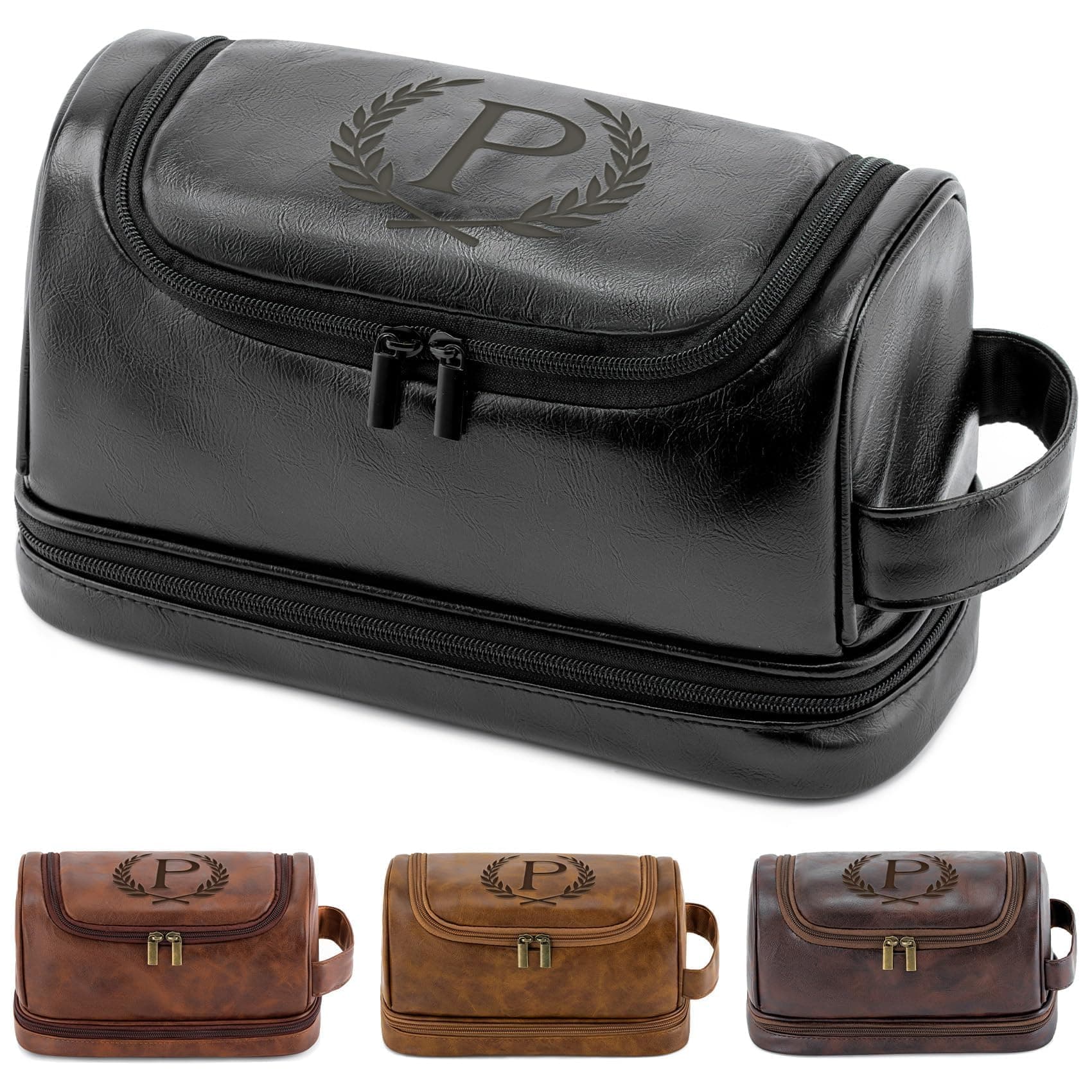 Aganmi Travel Essentials Accessories Hanging Toiletry Bag for Men