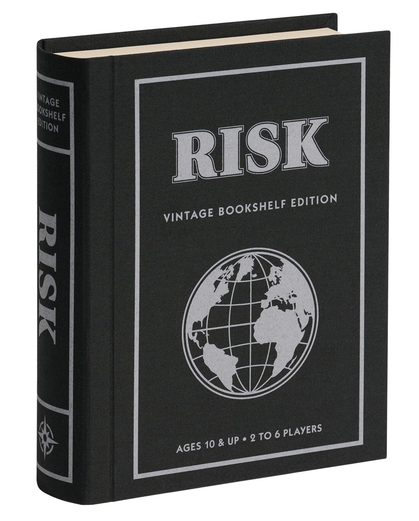 WS Game Company Risk Vintage Bookshelf Edition Classic Strategy Board Game