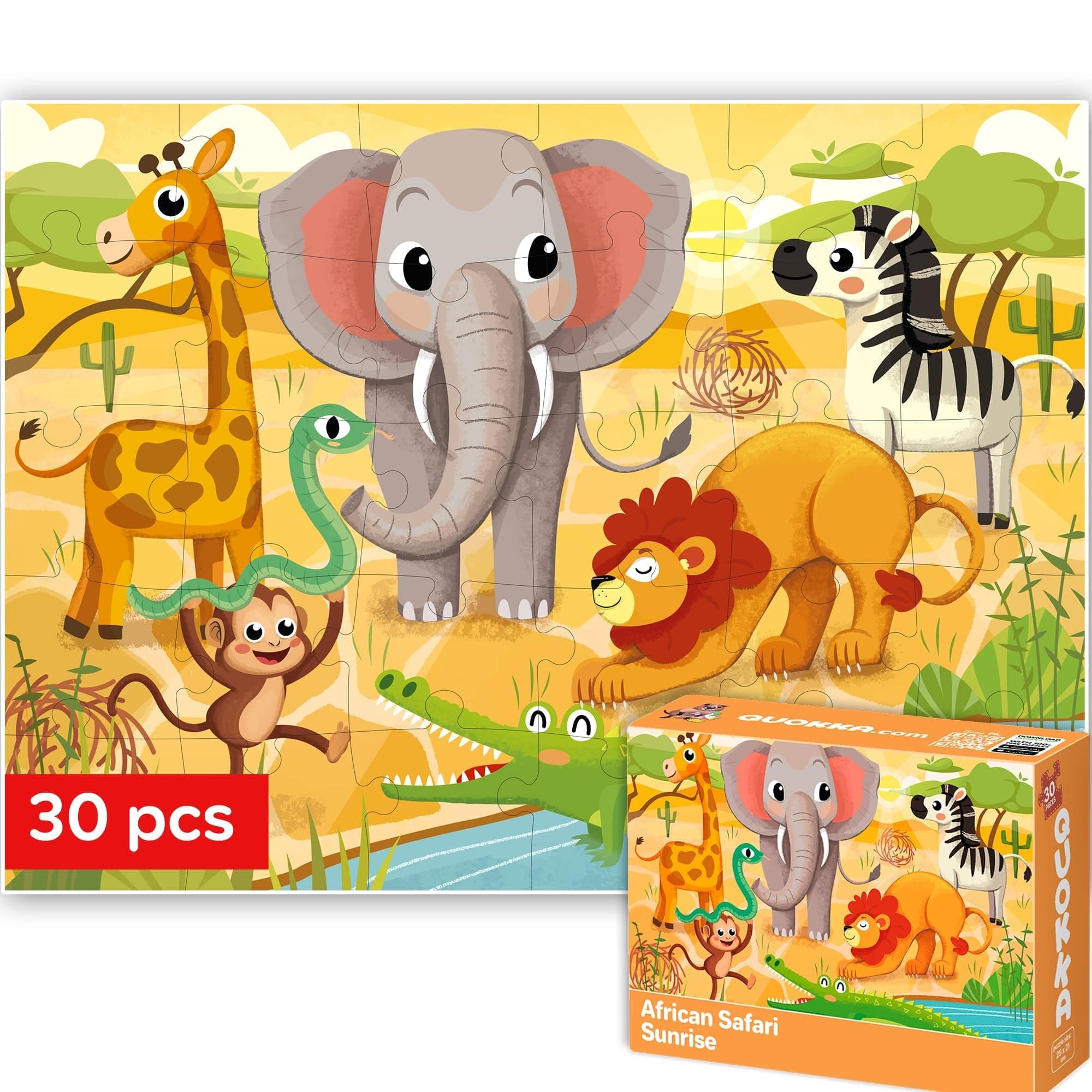 30 Pieces Puzzles for Kids 3-5 - Toddler Puzzles 2-3 Year Old