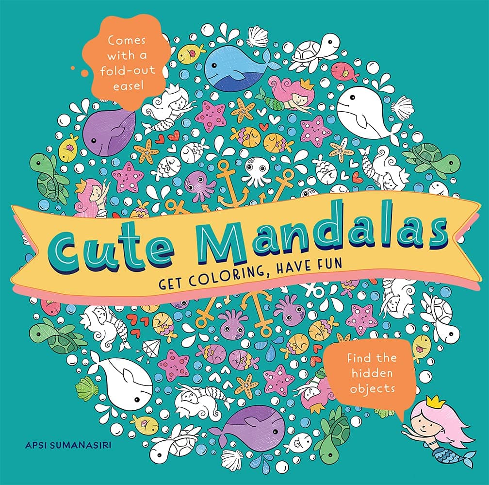 Cute Mandalas: Get Coloring, Have Fun