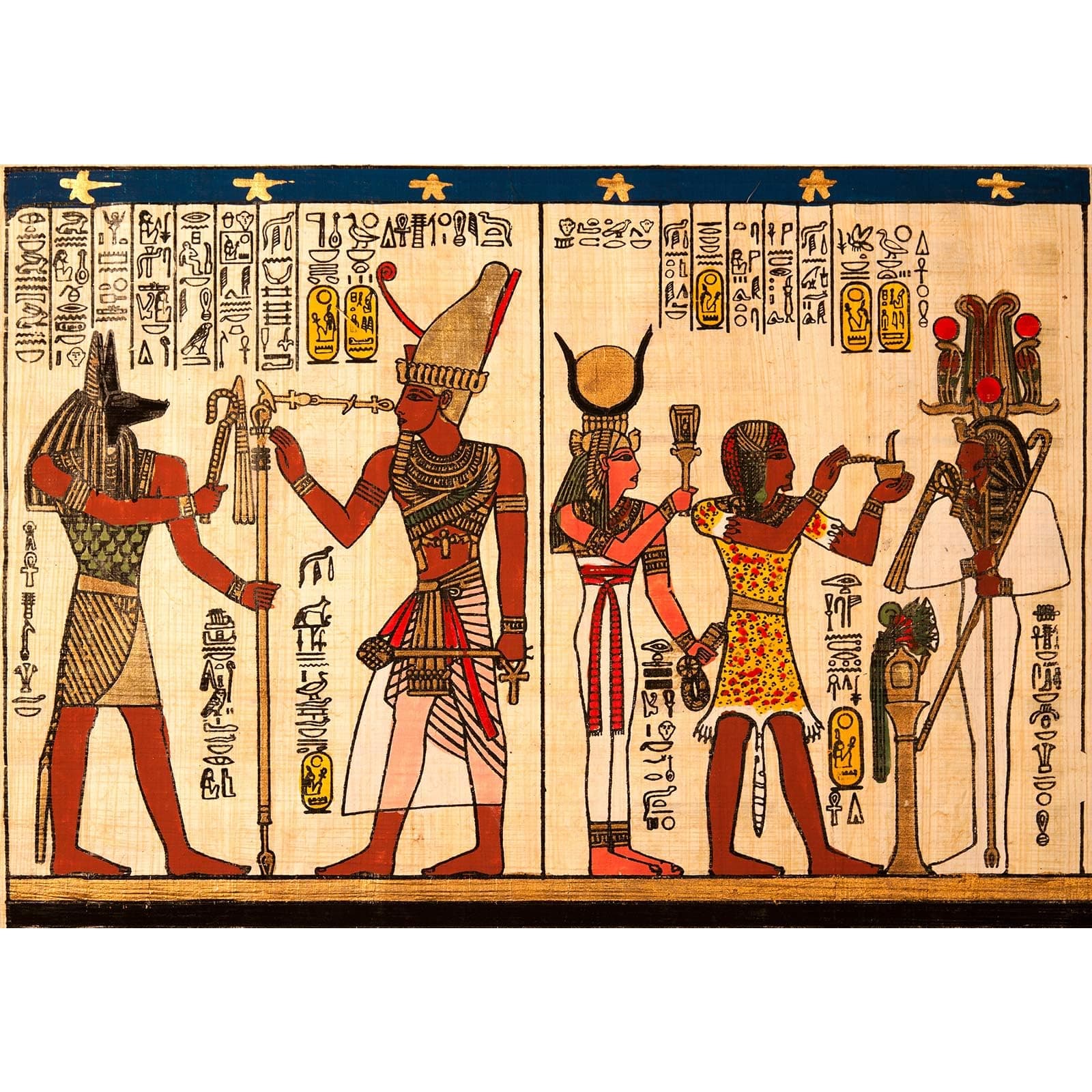 Ancient Egyptian Backdrop Antique Egyptian Papyrus Hieroglyphs Photography Background Egypt History Painting Religion Culture Backdrops Portrait Photo Booth Shoot Studio Props Vinyl 7x5ft