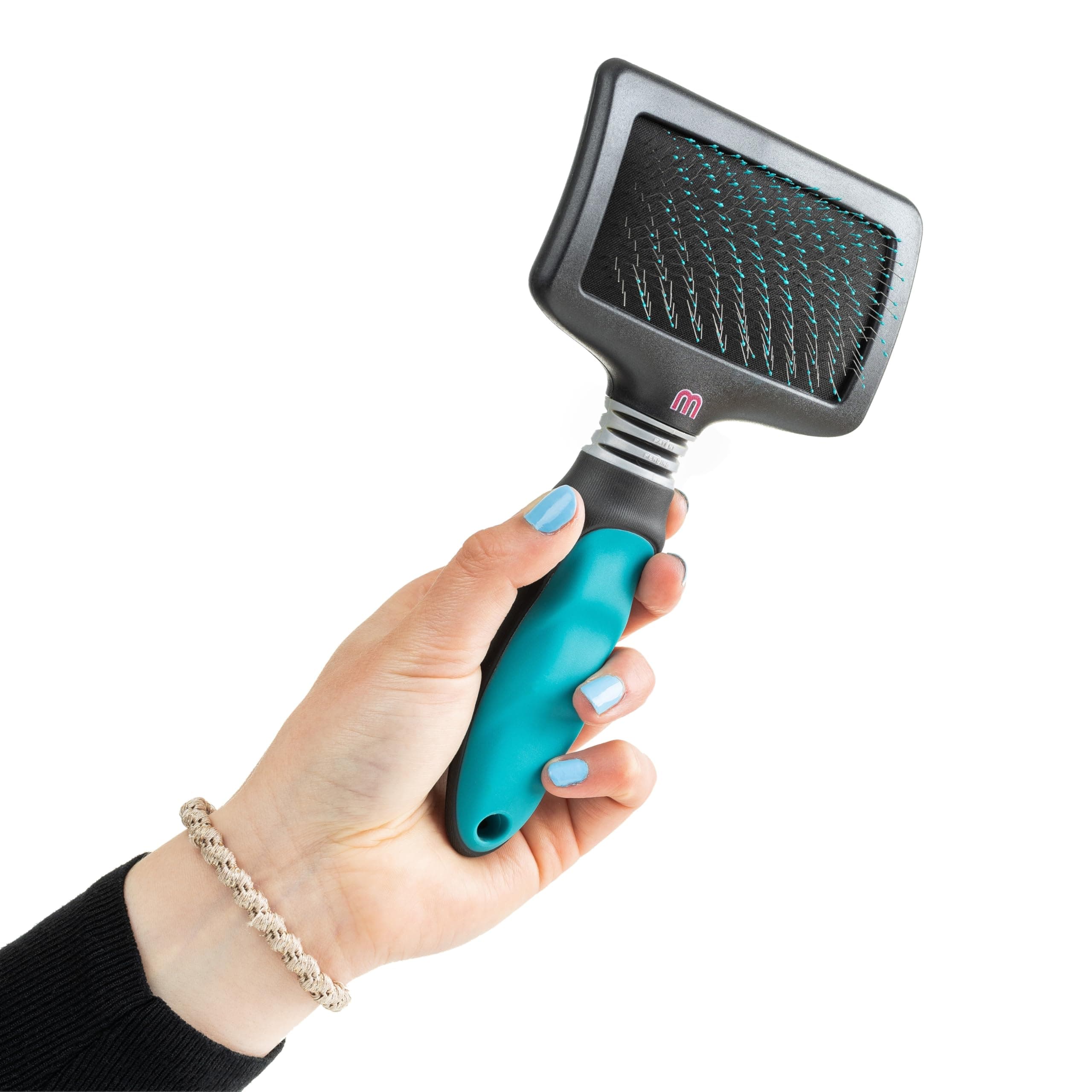 Mikki Ball Pin Slicker Brosse pour pelages sensibles Taille L
