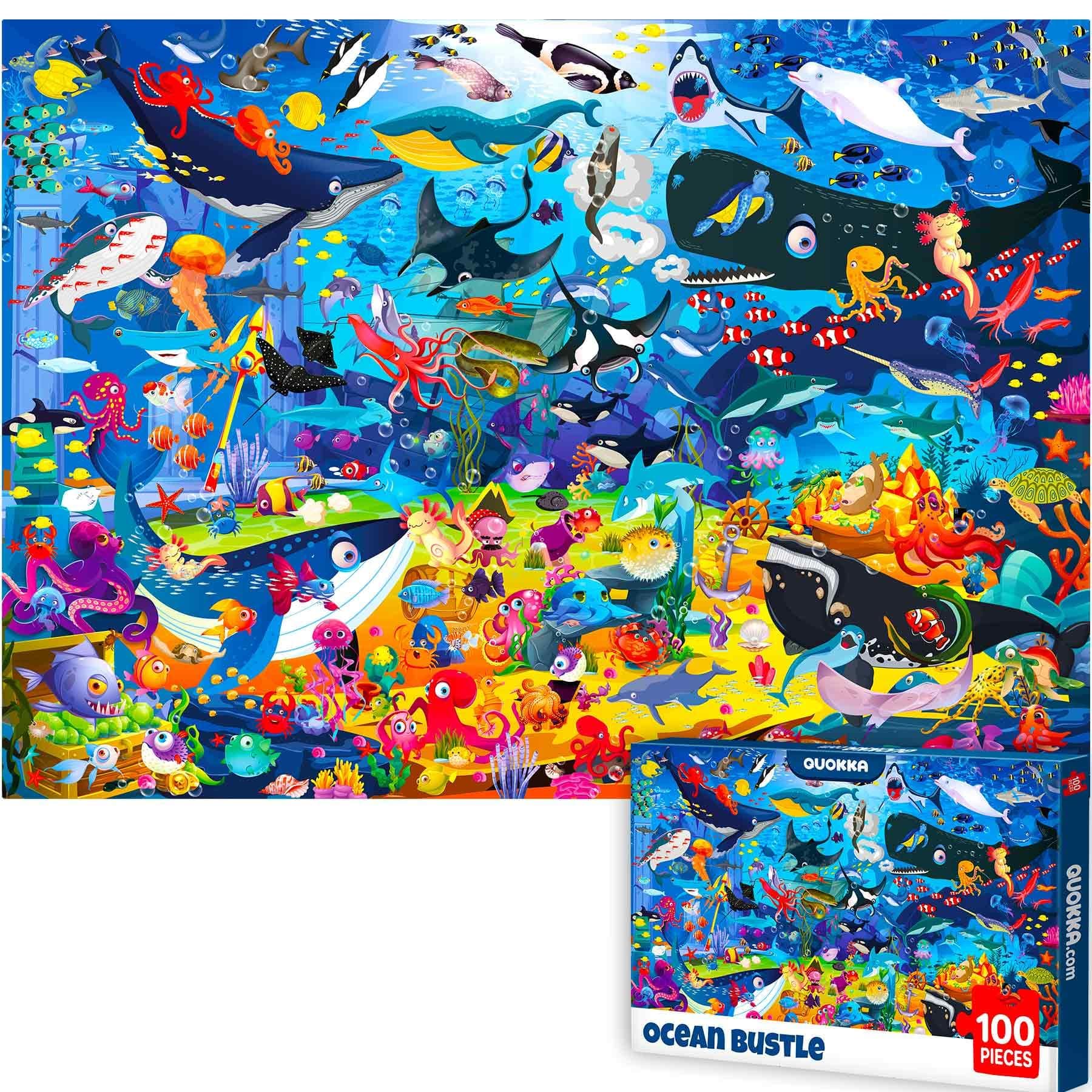 100 Piece Puzzles for Kids Ages 6-8 - Jigsaw Kids Puzzles Ages 8-10