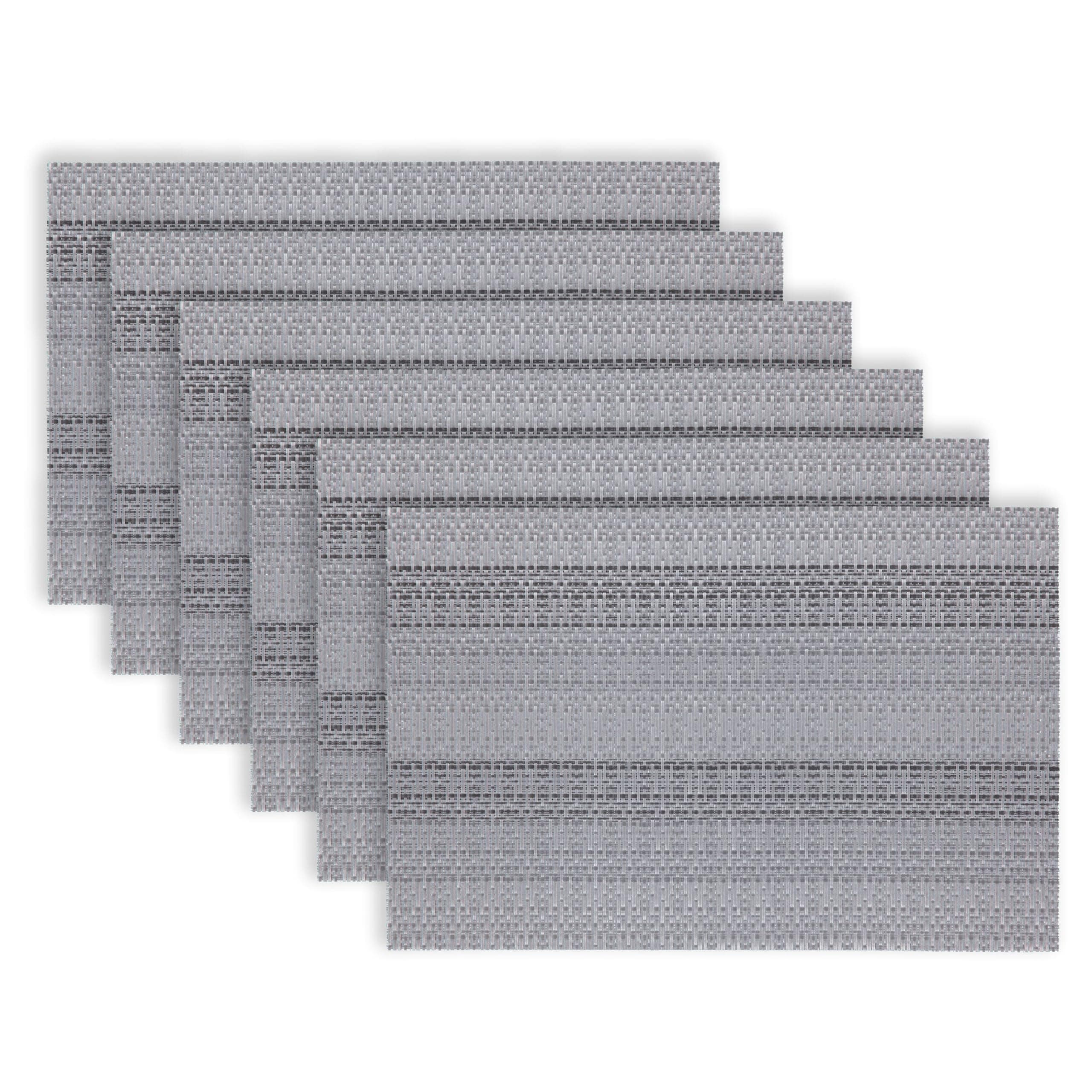 Placemats Set of 6 12" x 18" Heat-Resistant Table Mats for Dining Table Set for 6 Kitchen & Dining Room Decor Farmhouse, Boho, & Modern Style Easy to Clean, Durable & Stylish Table Décor