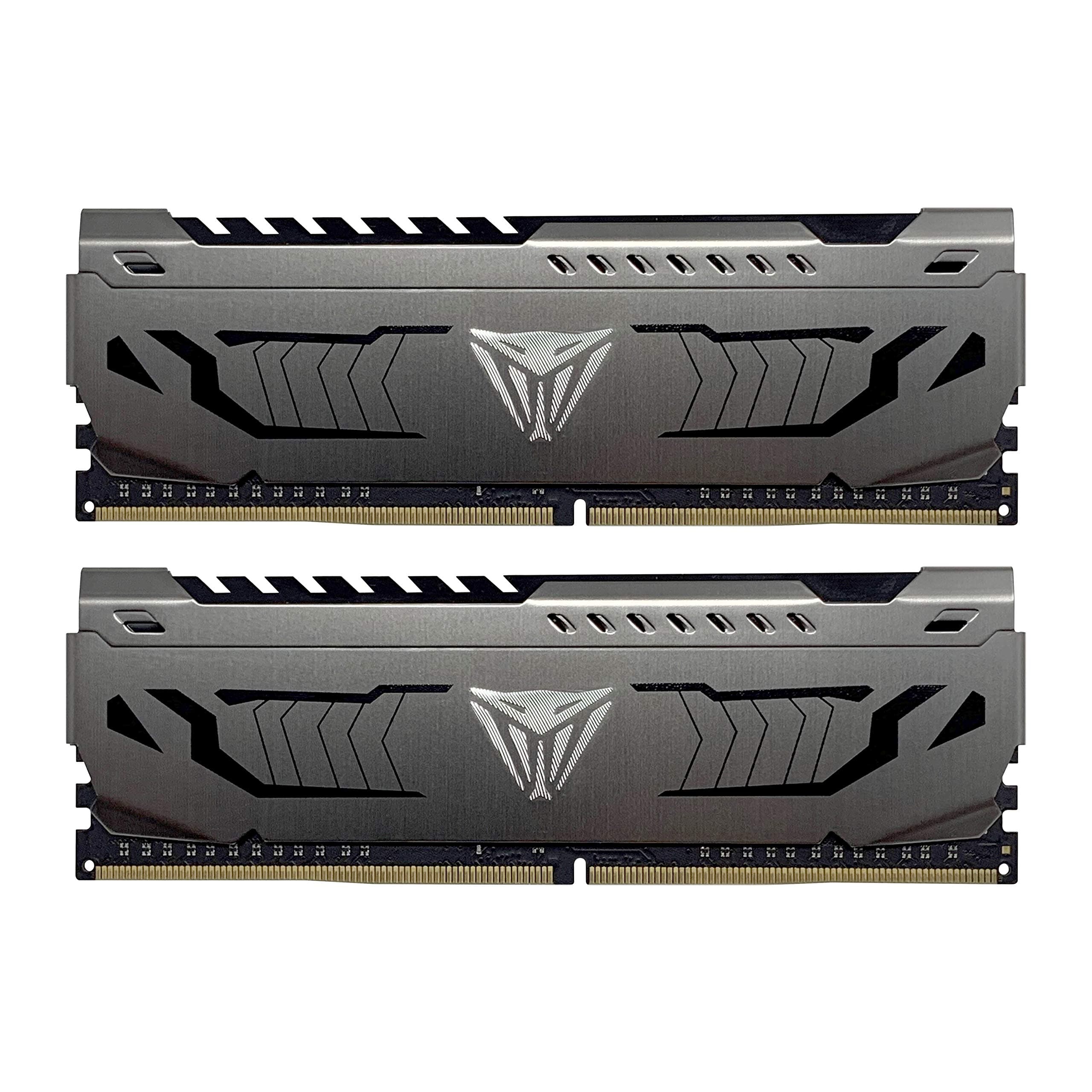 Patriot Viper Steel DDR4 16GB (2 x 8GB) 3200MHz Performance Memory Kit - PVS416G320C6K