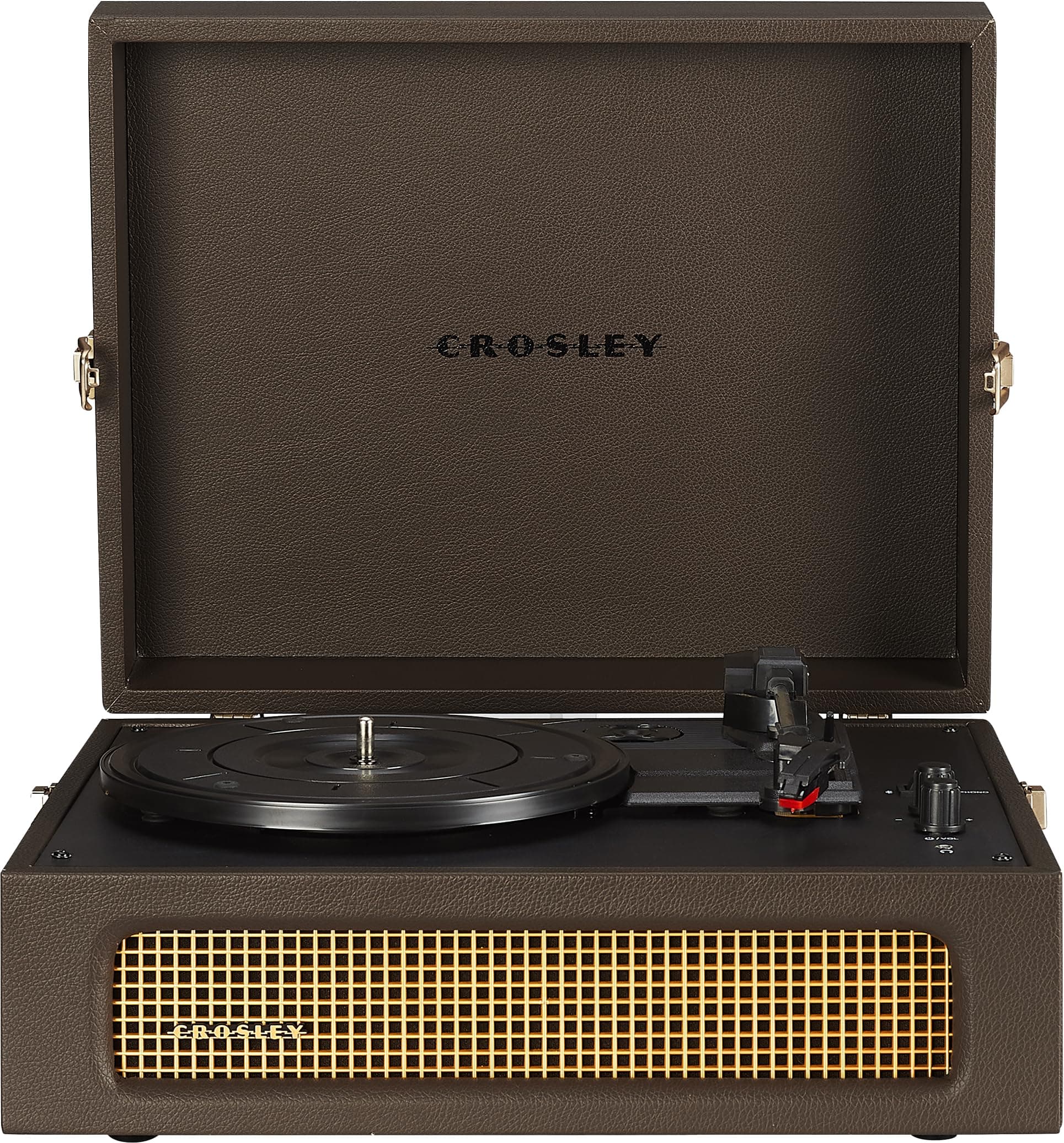 Crosley Voyager Vinyl Record Player, 3‑Speed Turntable, Bluetooth in/Out