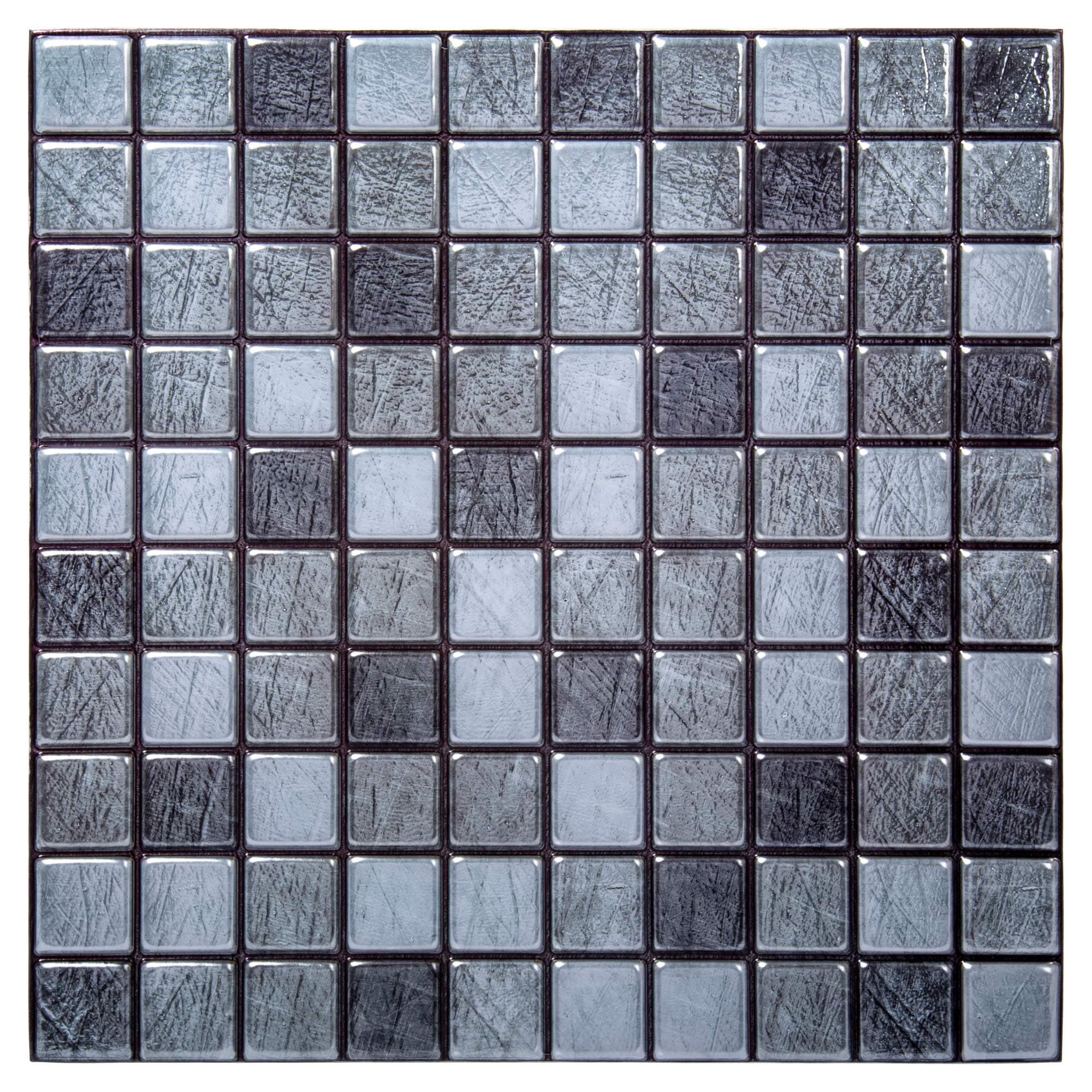 Truu Design Self-Adhesive Peel and Stick 3D Wall Tiles Set for Kitchen Backsplash, Bathroom, and Living Room