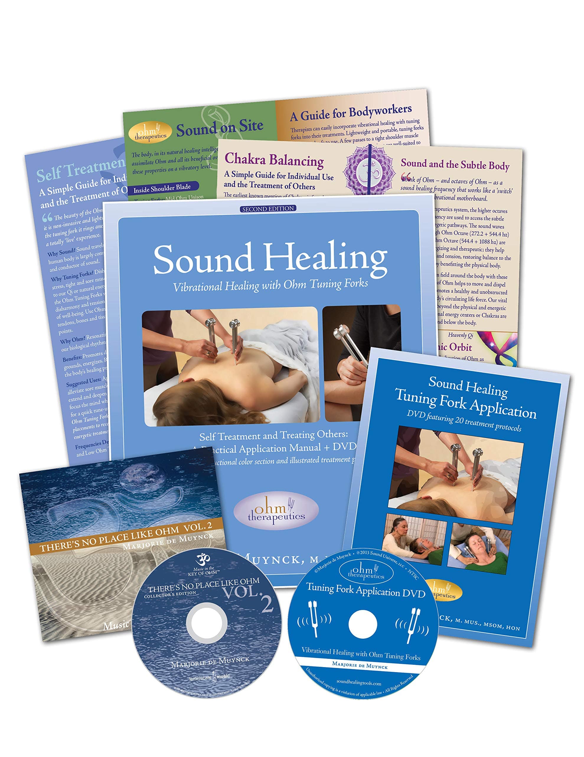 Ohm Therapeutics How to USE OHM Tuning Forks – Vibrational Healing for Bodyworkers, Energy Practitioners and Sound Therapy