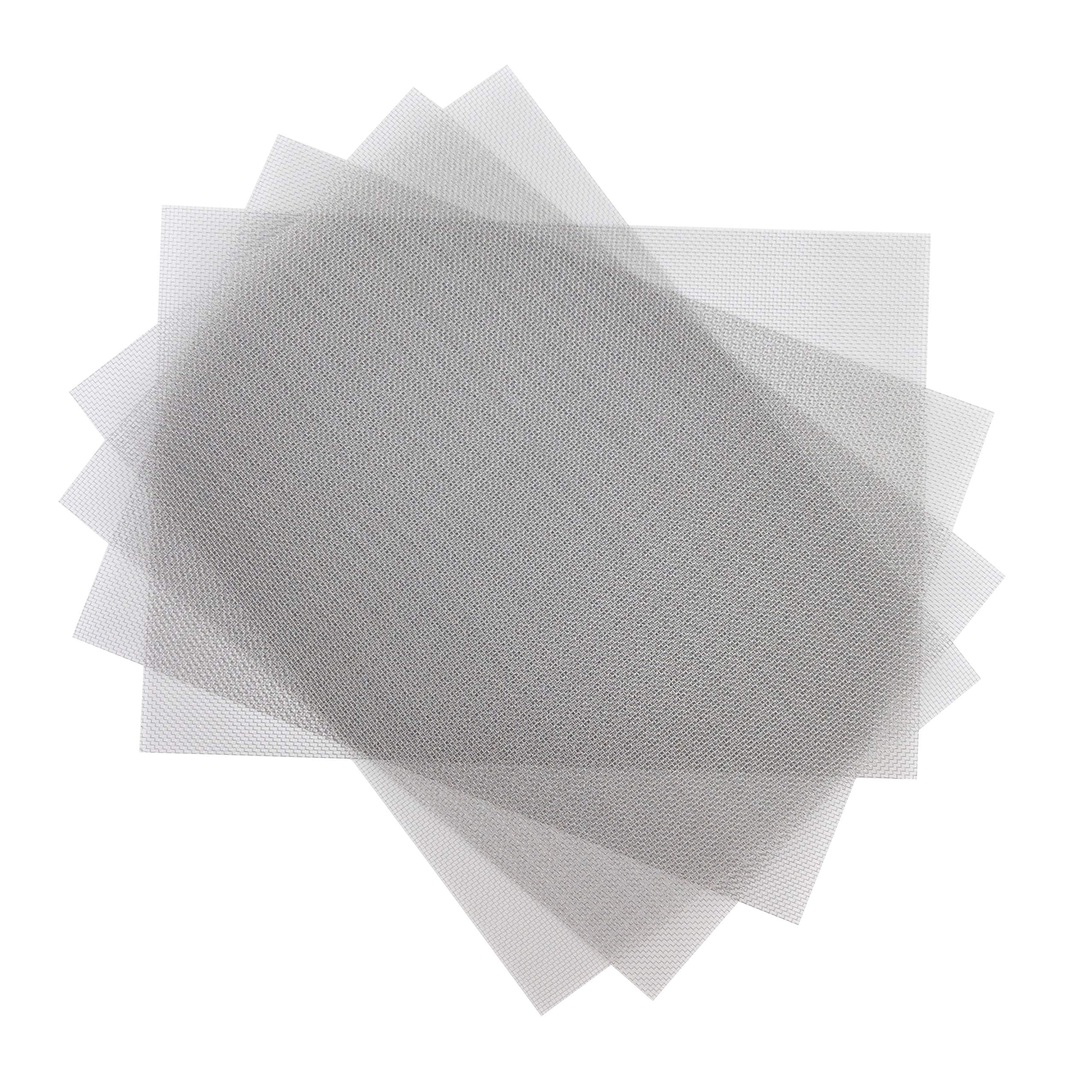 4 Pack - 304 Stainless Steel Woven Wire Mesh Screen, Air Vent, 11.8" X 8.27" (300 x 210mm) 1mm Hole 20 Mesh, Multiple Uses for Home and Garden, Keep Rodent Out, Easy to Cut and Resistant to Rust