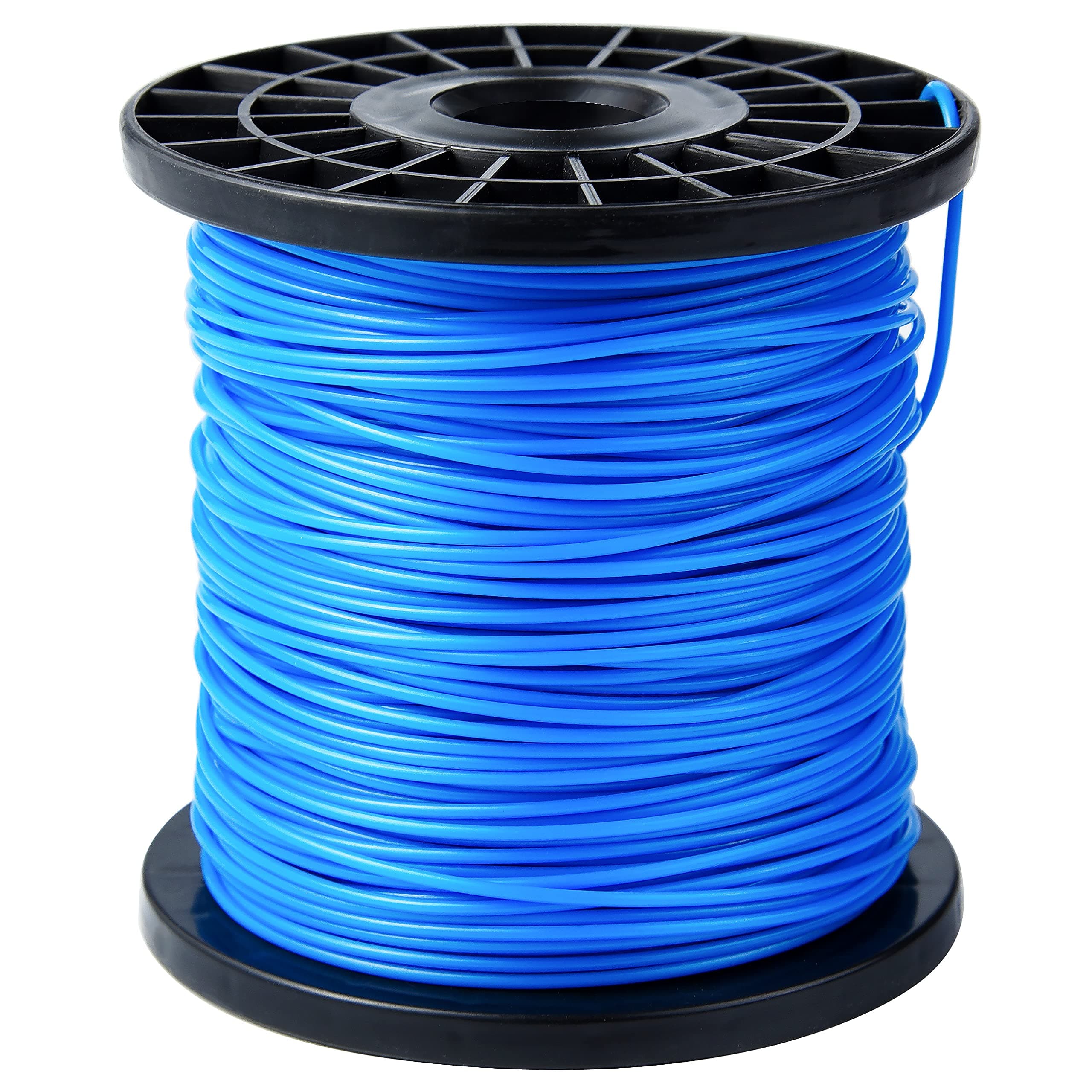 CHRORINE Strimmer Line Wire Cord 2.4mm x 100m Round Nylon Trimmer Line Wire Heavy Duty Brush Cutter Line
