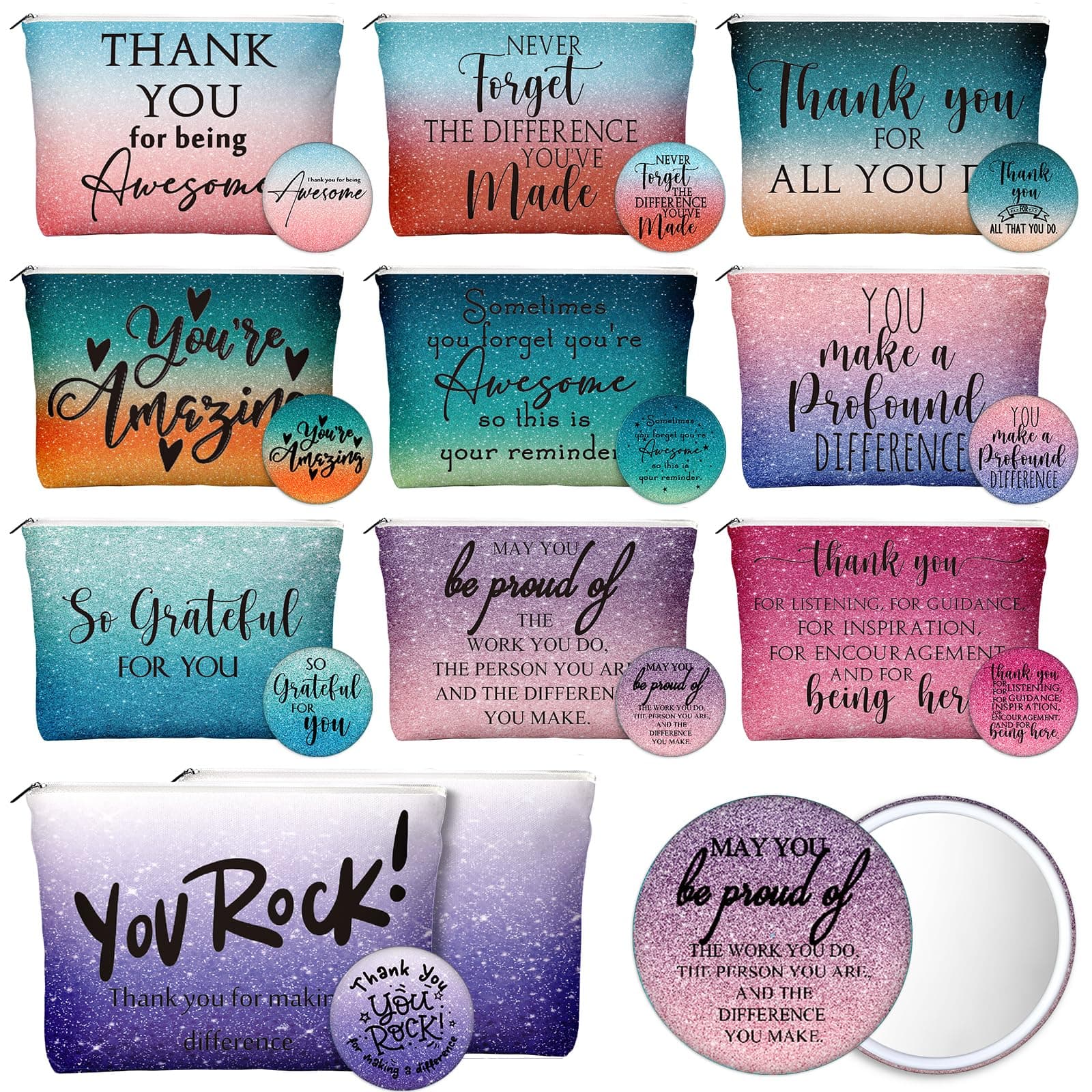 Vercraft 40 Pcs Employee Appreciation Gifts Bulk, Recognition