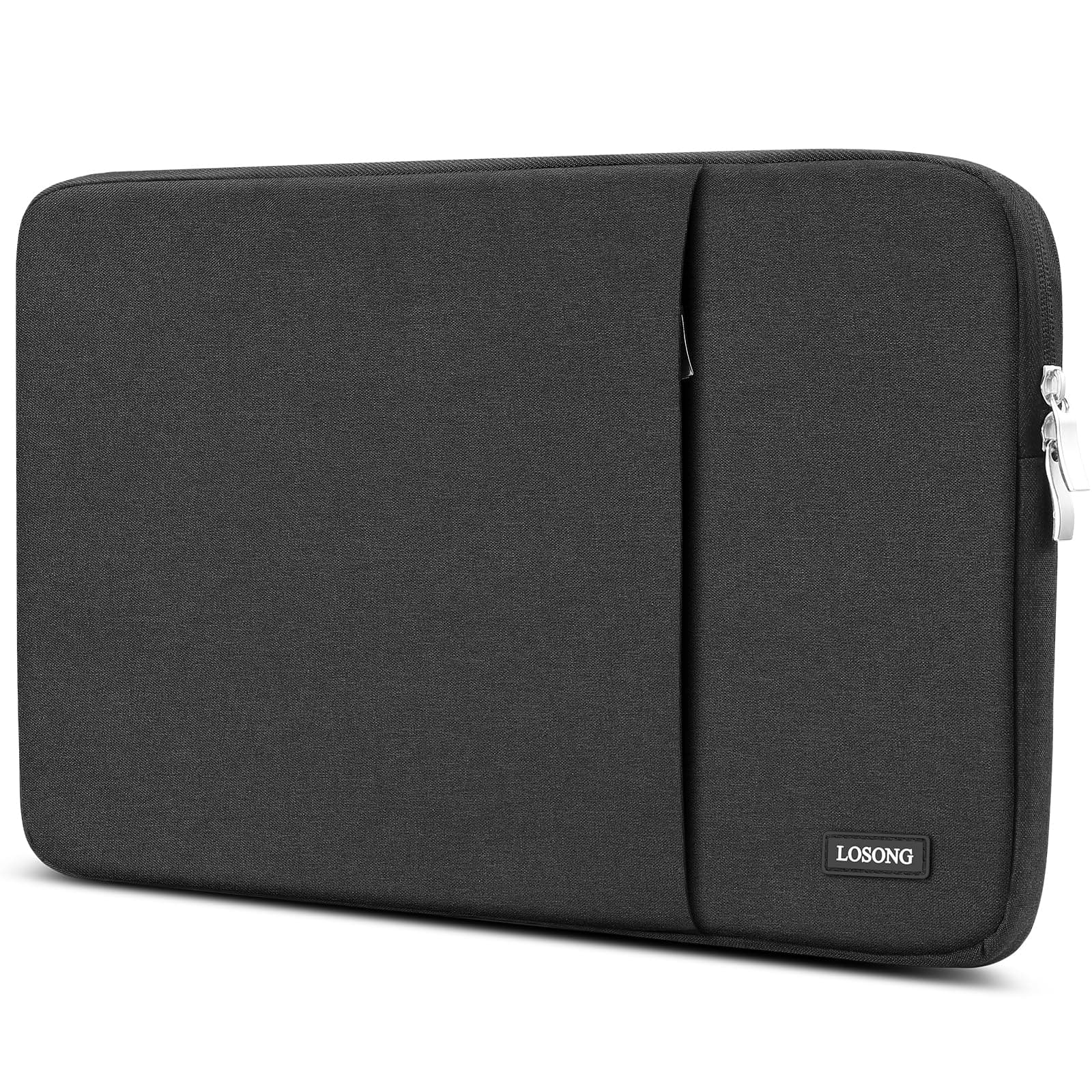 Portable Monitor Case 18.5 Inch,Losong Protective Carrying Sleeve for Most 18.5 in Portable Monitors,Water Resistant Portable Computer Laptop Display Bag with Accessory Pocket,Size- Black